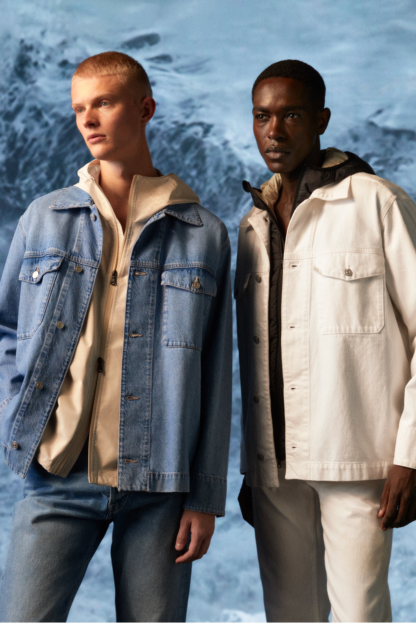 J lindeberg denim jacket clearance