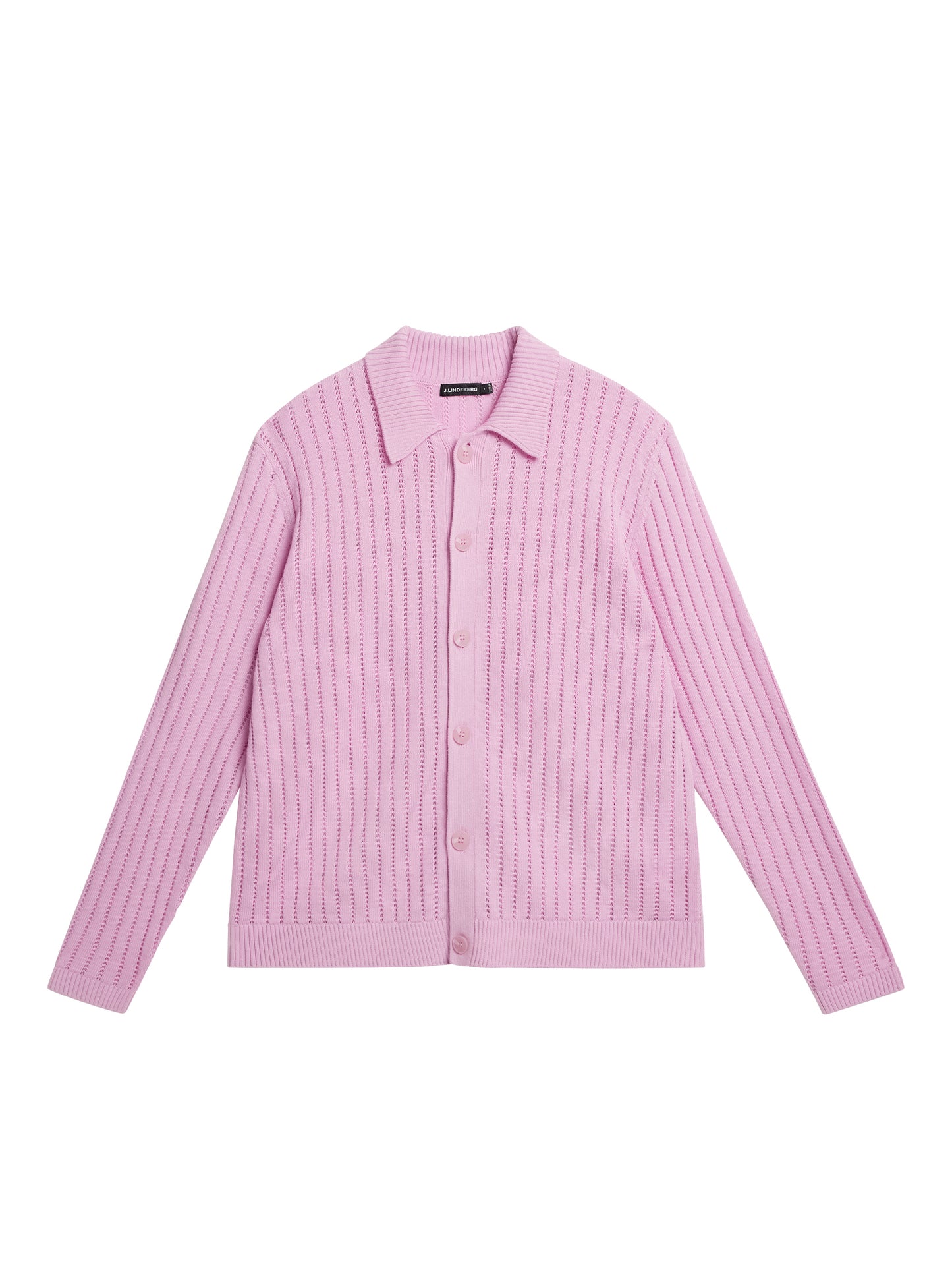 Edmondo Collar Cardigan / Pink Lavender