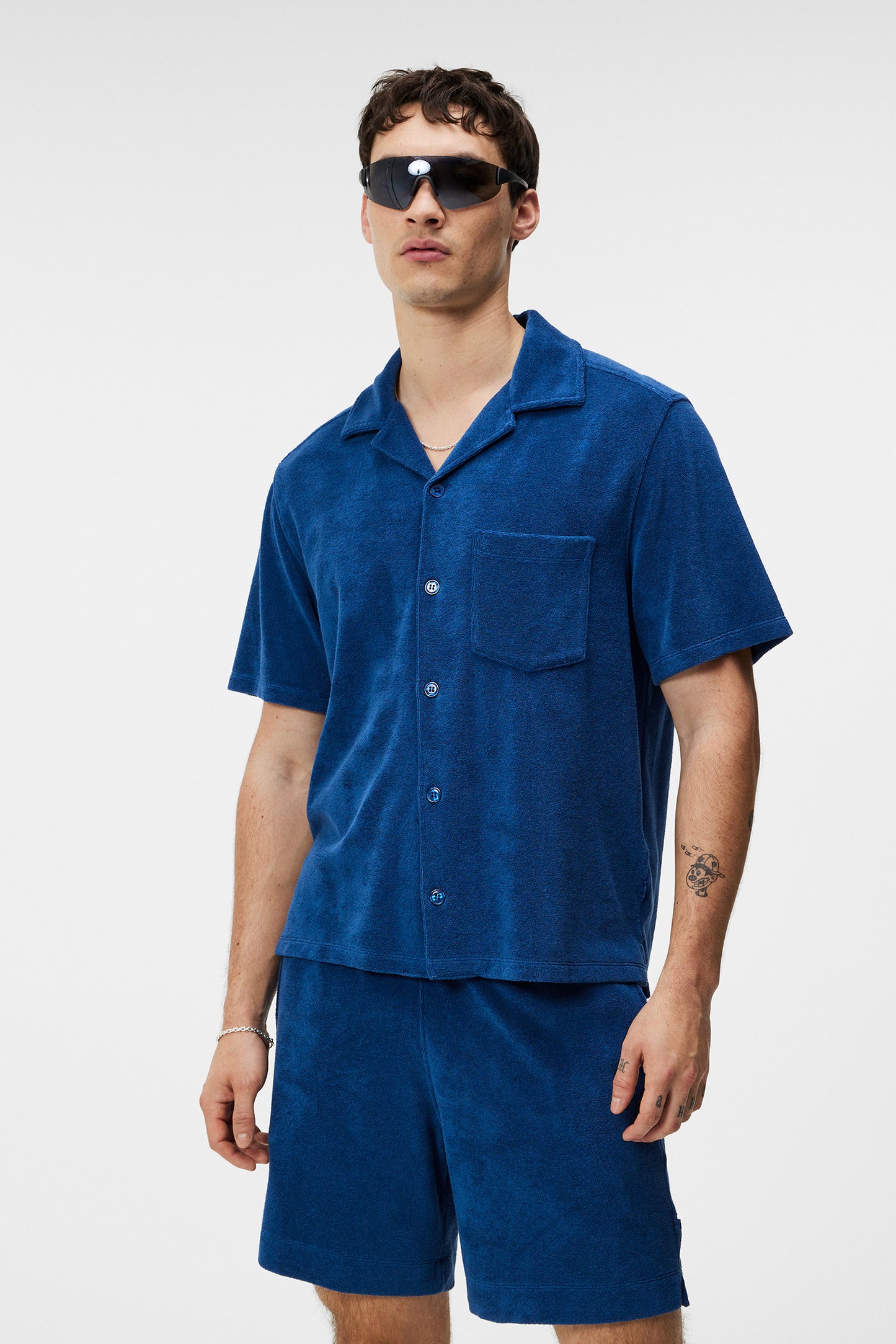 Ted Terry Resort Shirt / Estate Blue