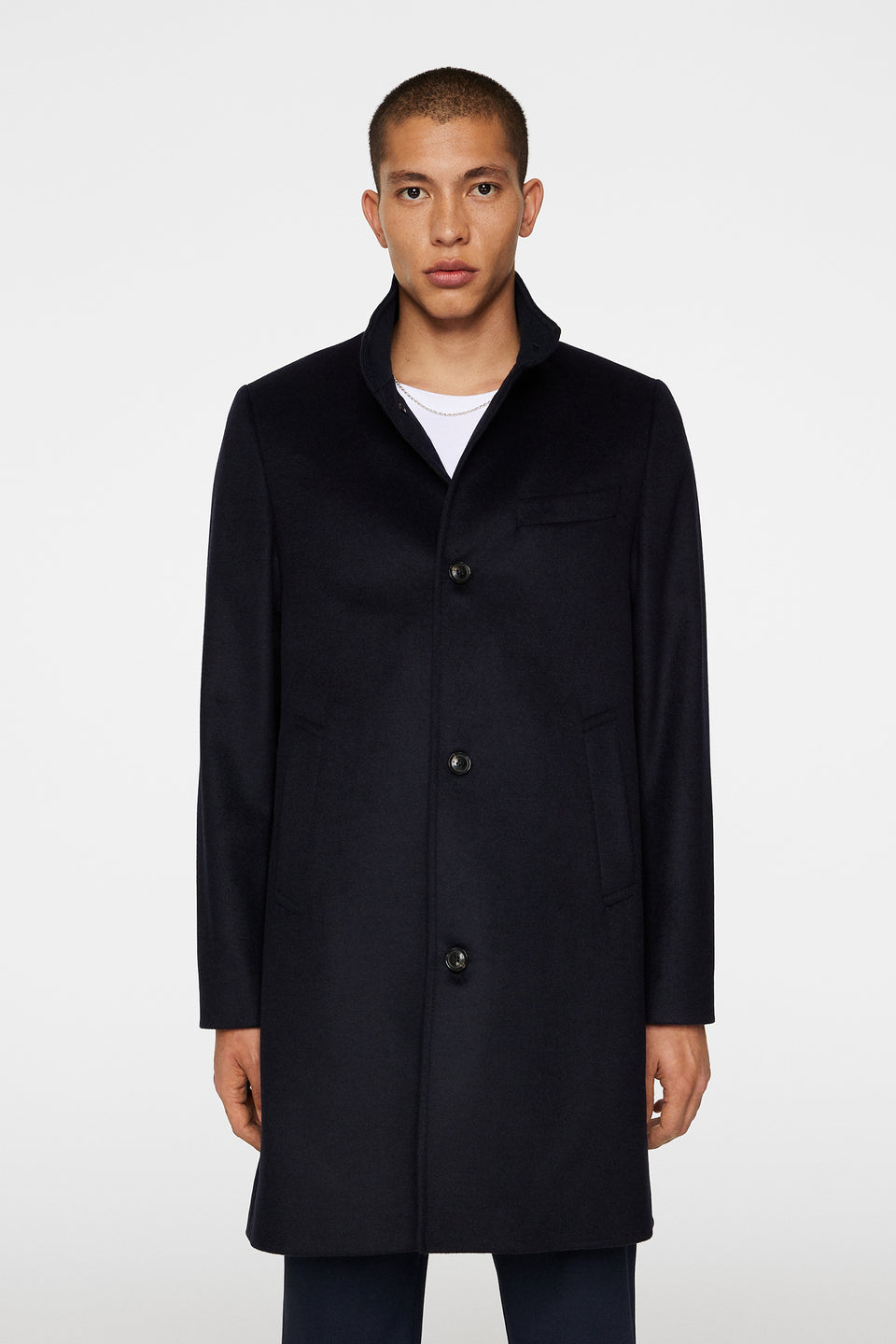 Jesse Melton Cashmere coat / JL Navy