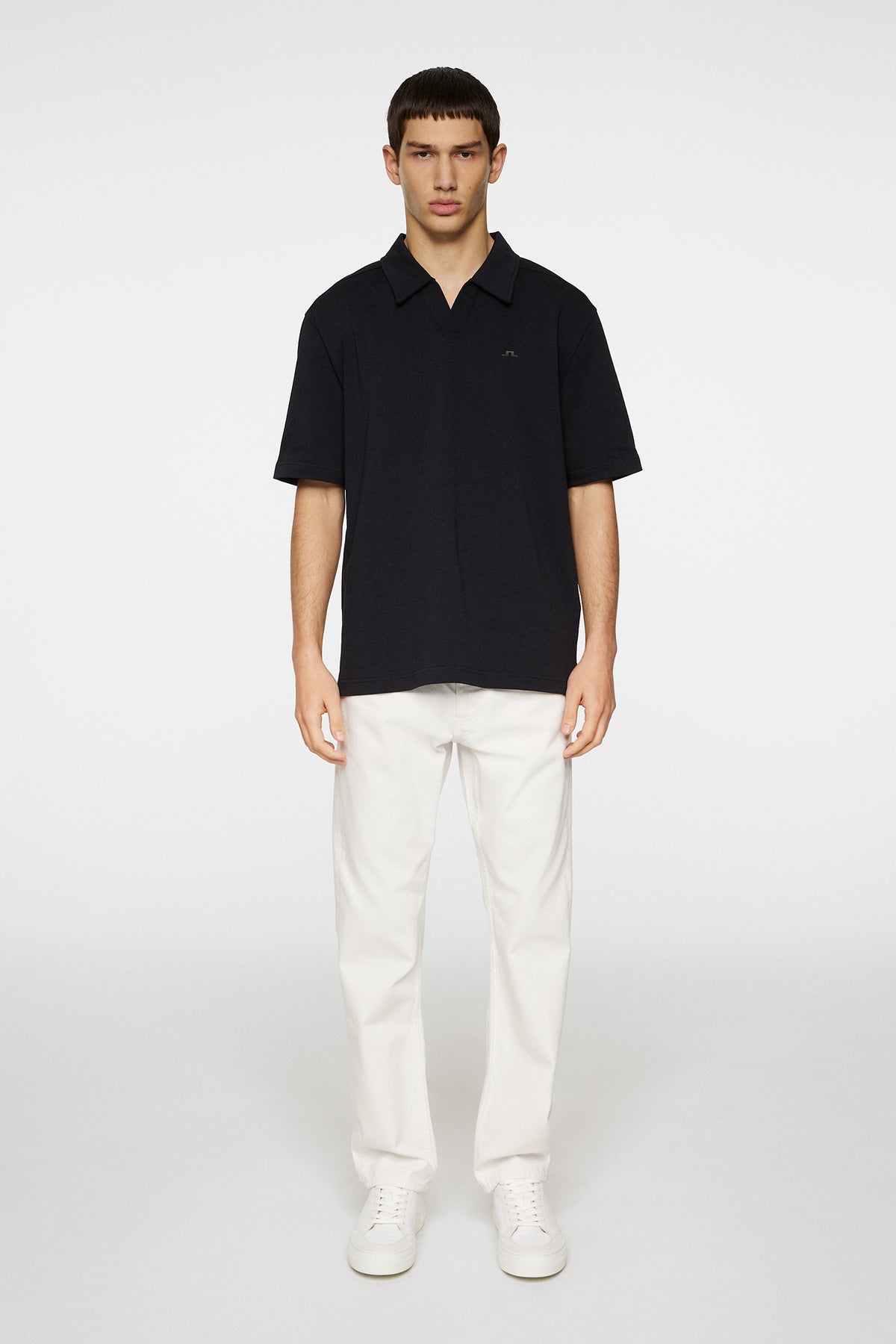 Roy relaxed Polo Pique / Black