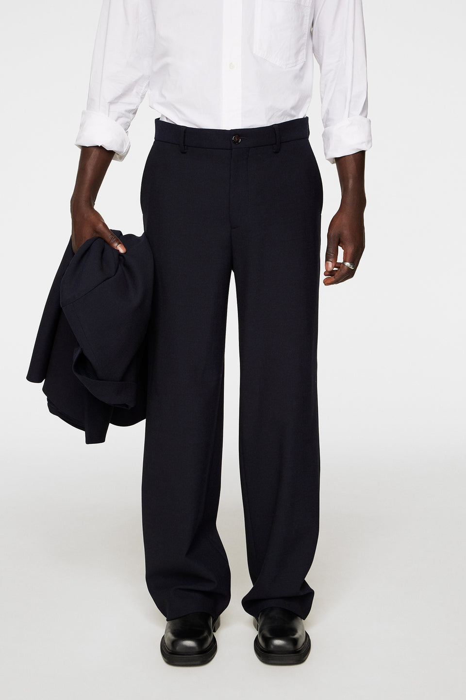 Gaspard Wide Pants / JL Navy