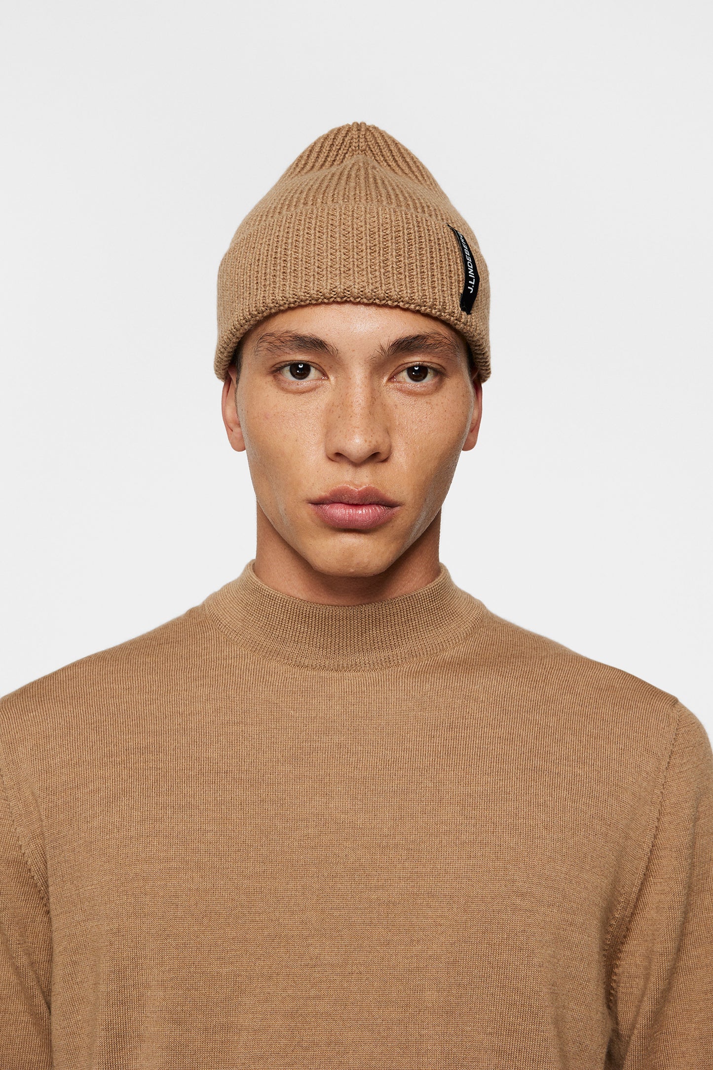 Juan Merino Beanie / Tiger Brown Melange