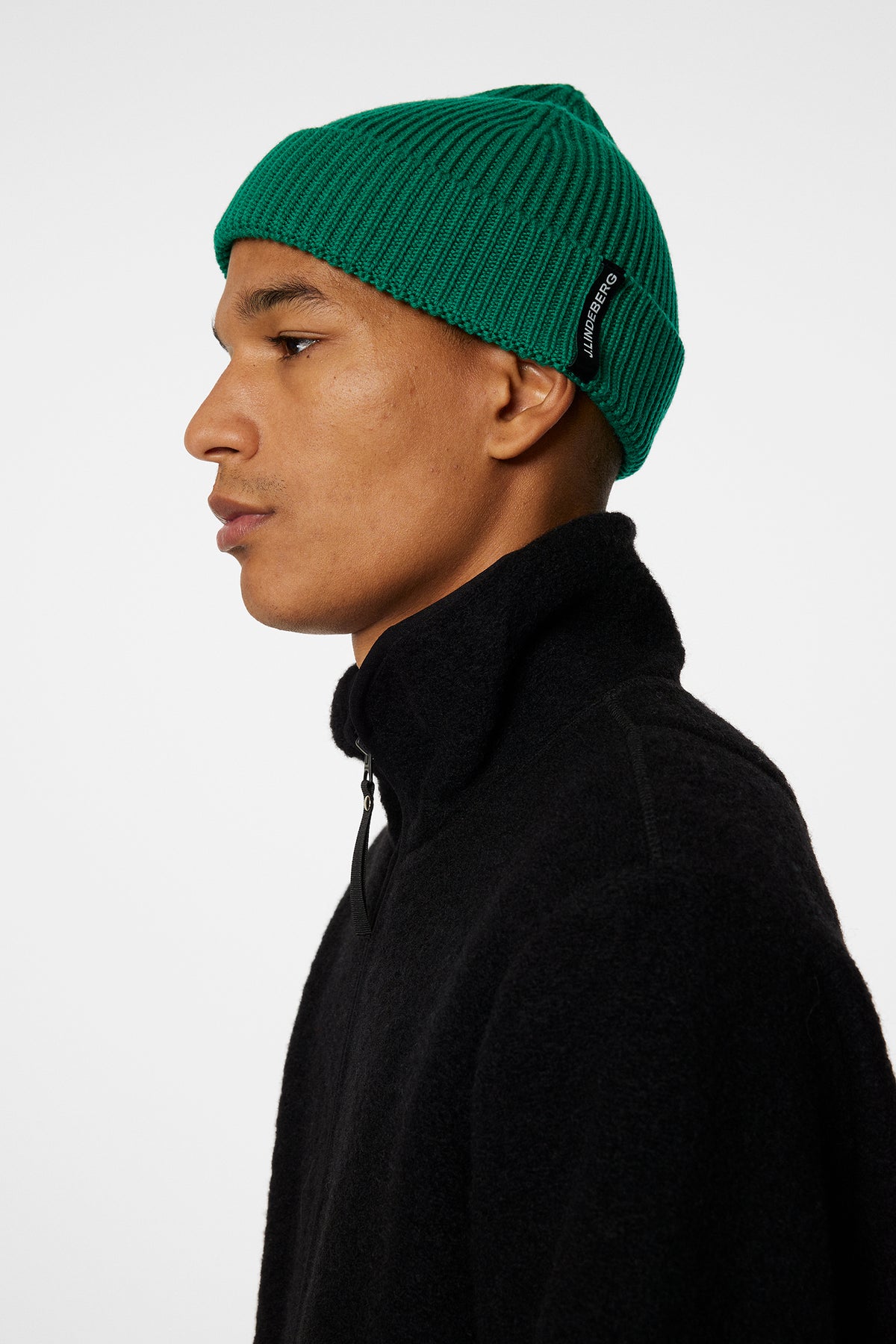 Juan Merino Beanie / Ultramarine Green