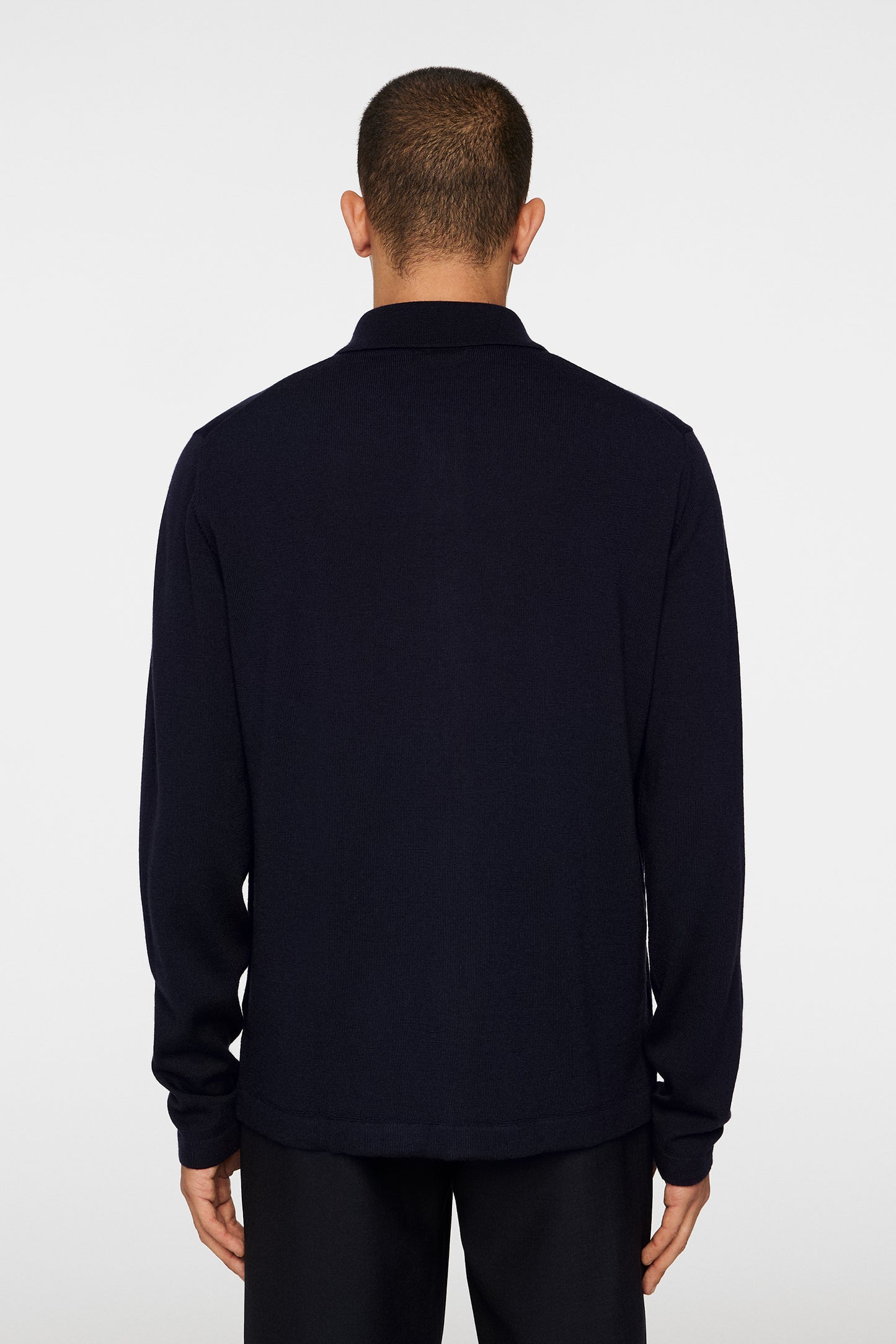 Kaleb Merino Zip Cardigan / JL Navy