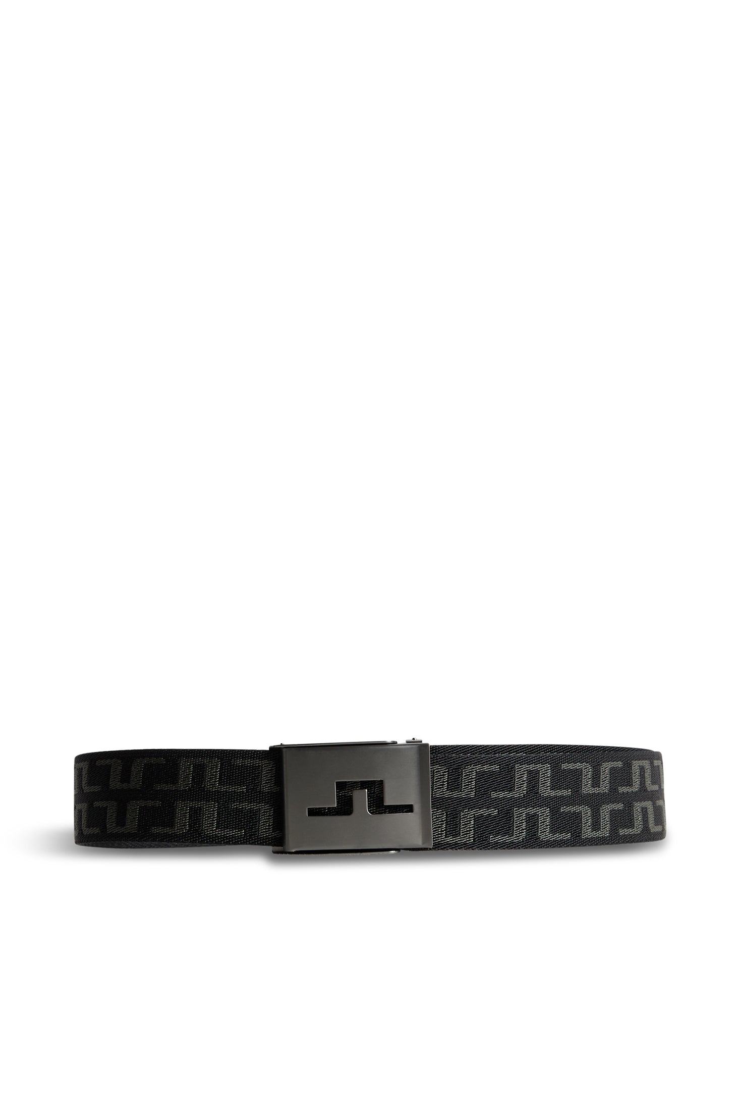 Bo Jacquard Belt Bias Bridge Black J.Lindeberg