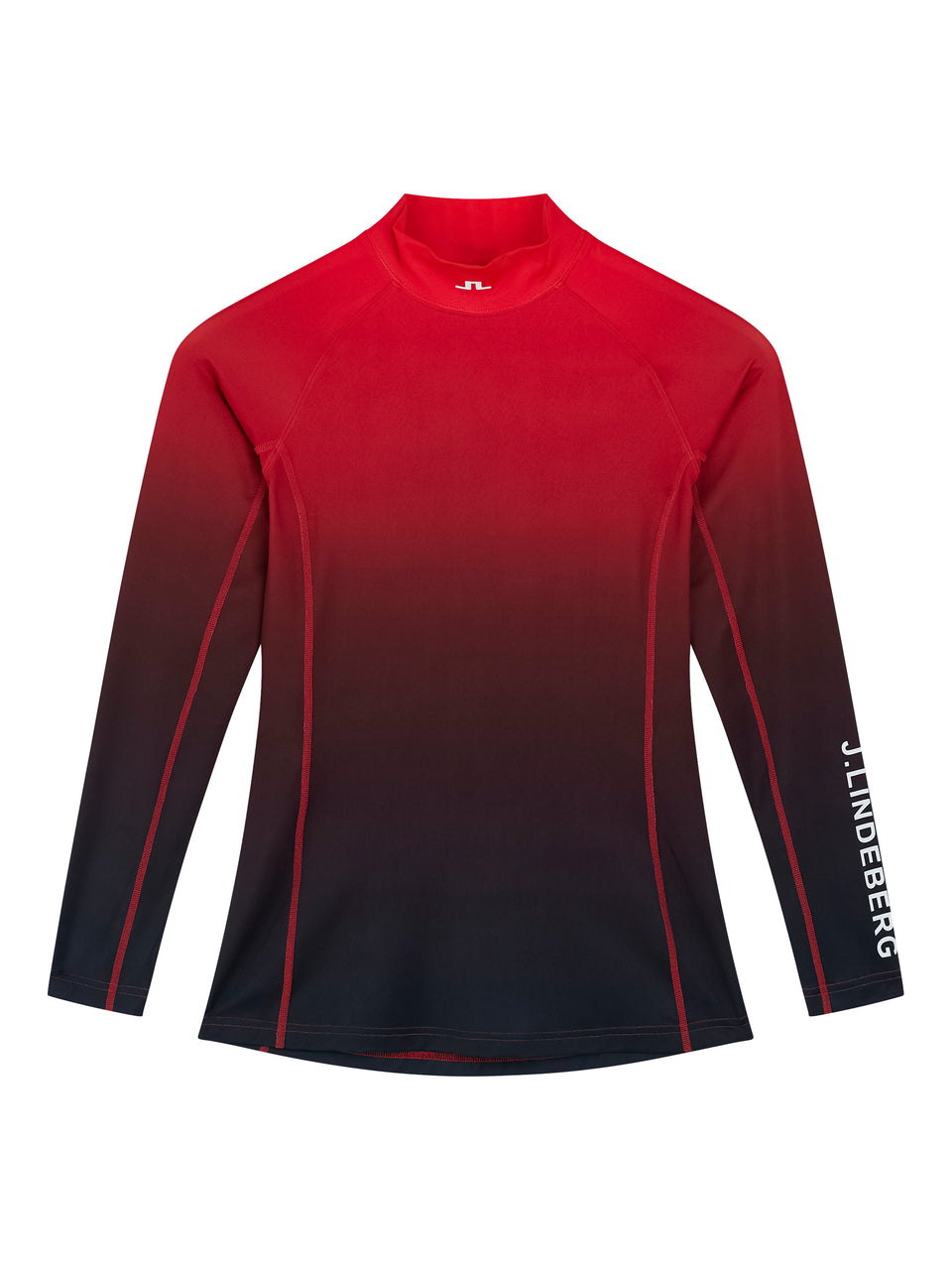 Asa Print Soft Compression Top / Fiery Sunset fade