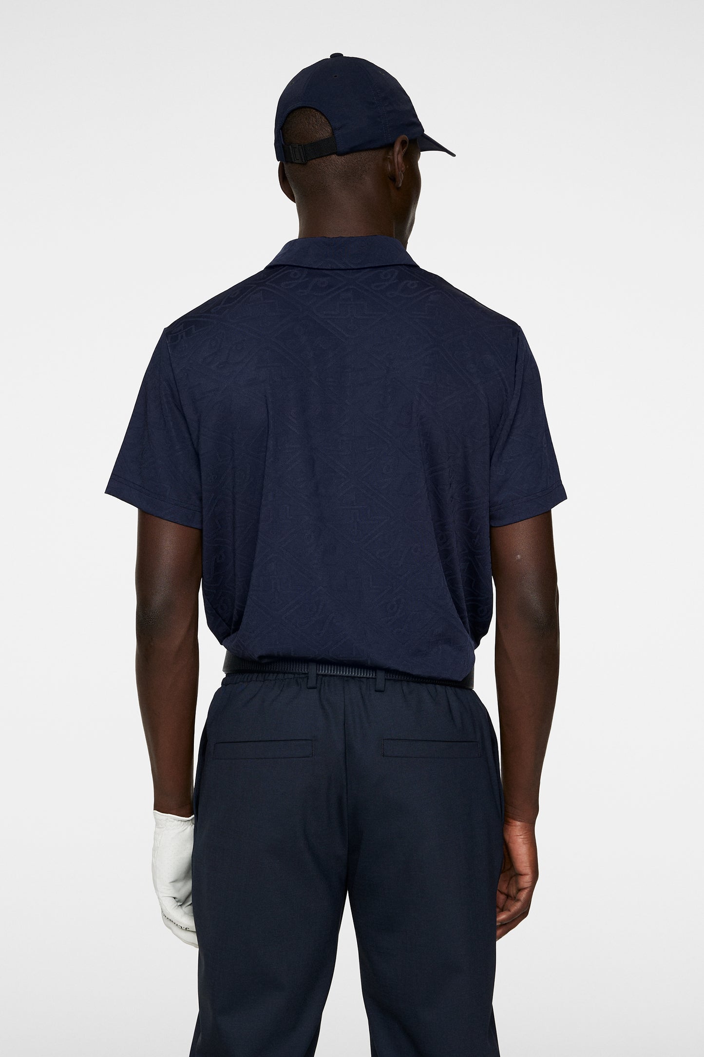 Bison  Regular Jacquard Polo / JL Navy