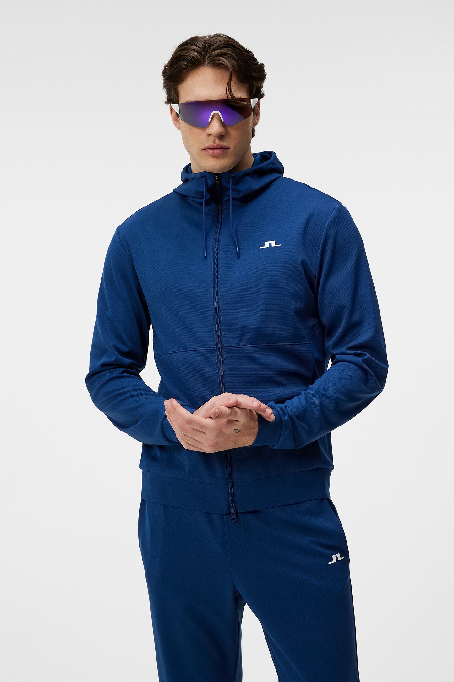 Clive Zip Hood / Estate Blue