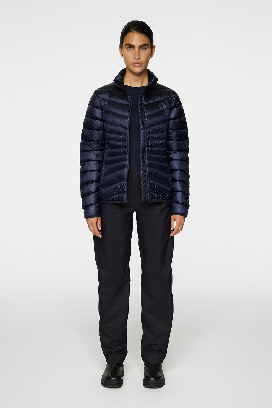 Lara Light Down Jacket / JL Navy