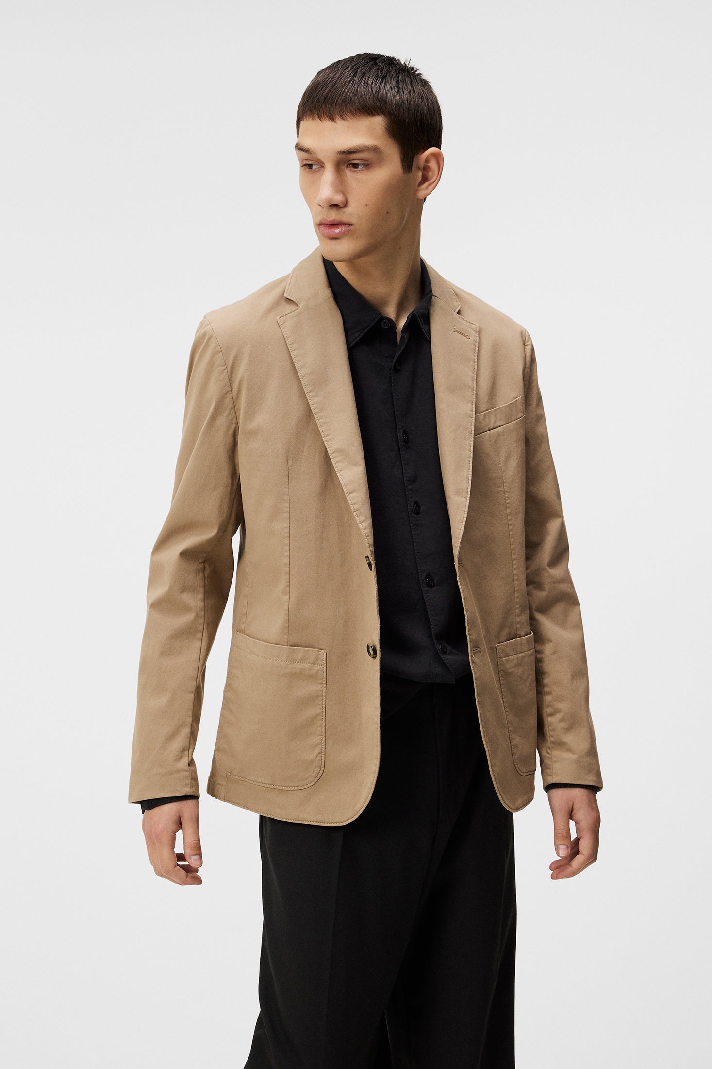 Elton GMT Dyed Blazer Batique Khaki J.Lindeberg