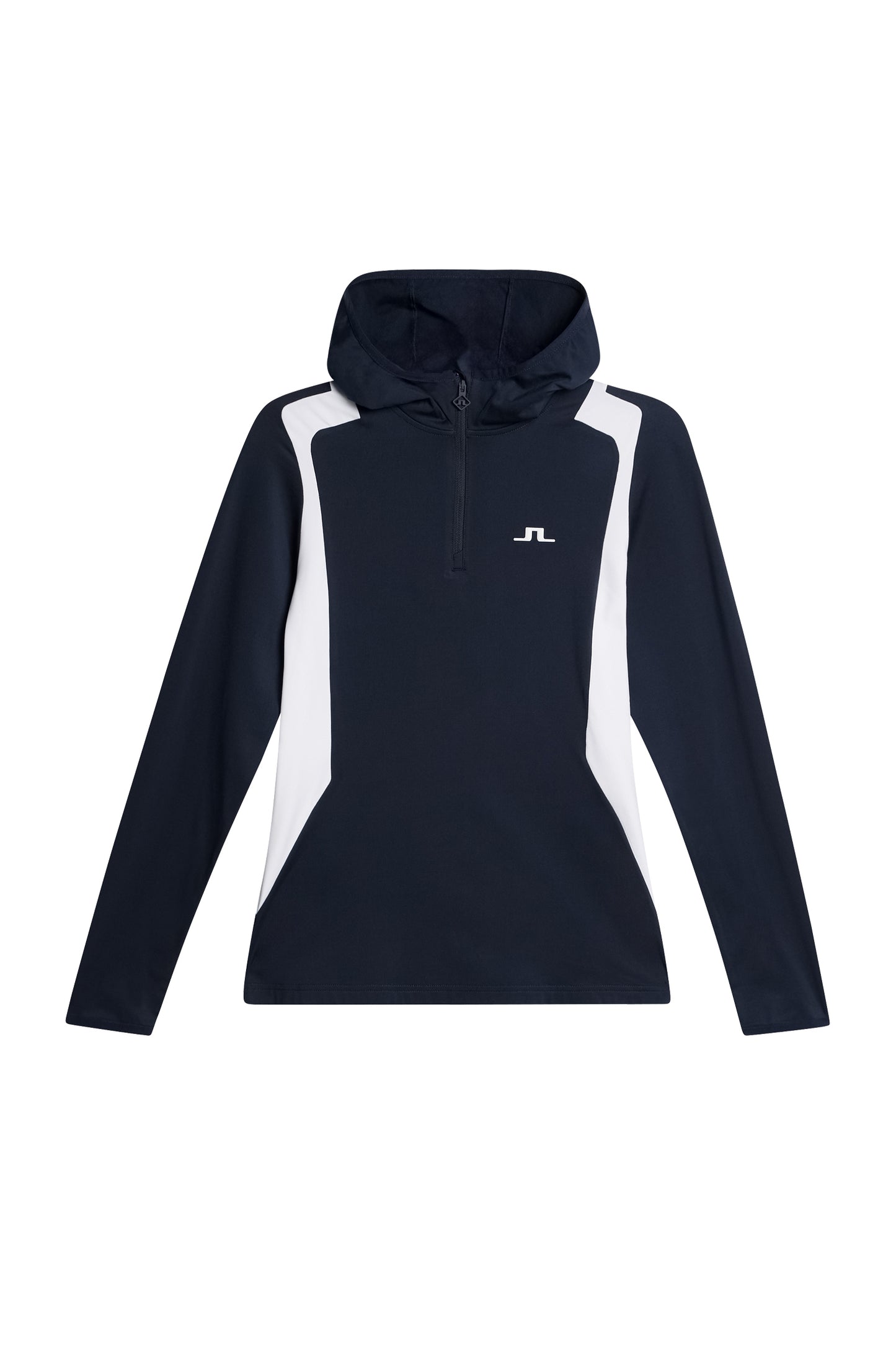 Mae Quarter Zip Hood / JL Navy