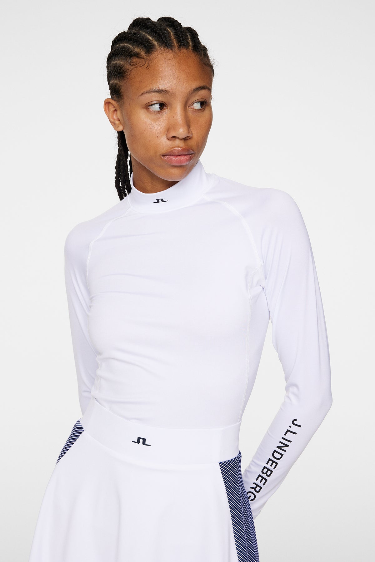 Asa Soft Compression Top / White