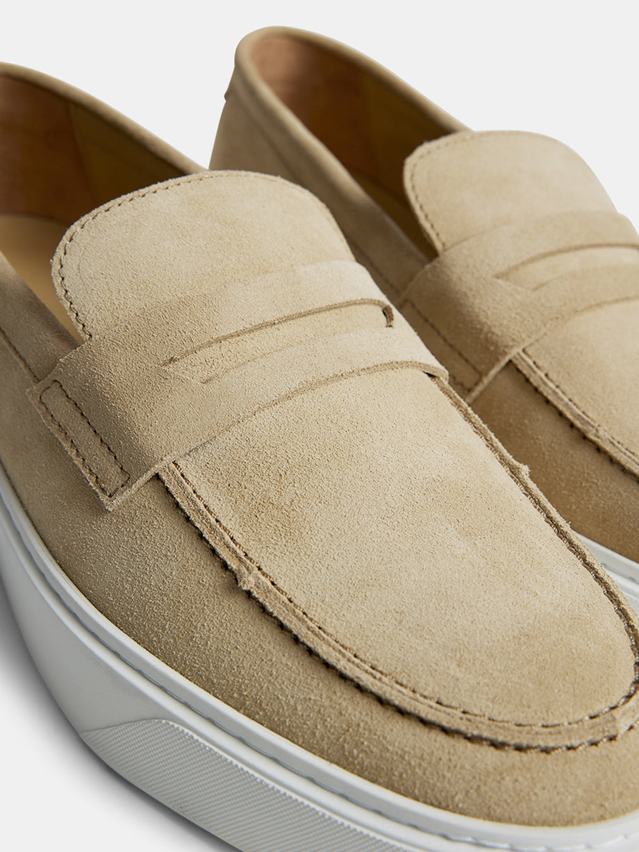 Mauri Suede Loafer / Safari Beige