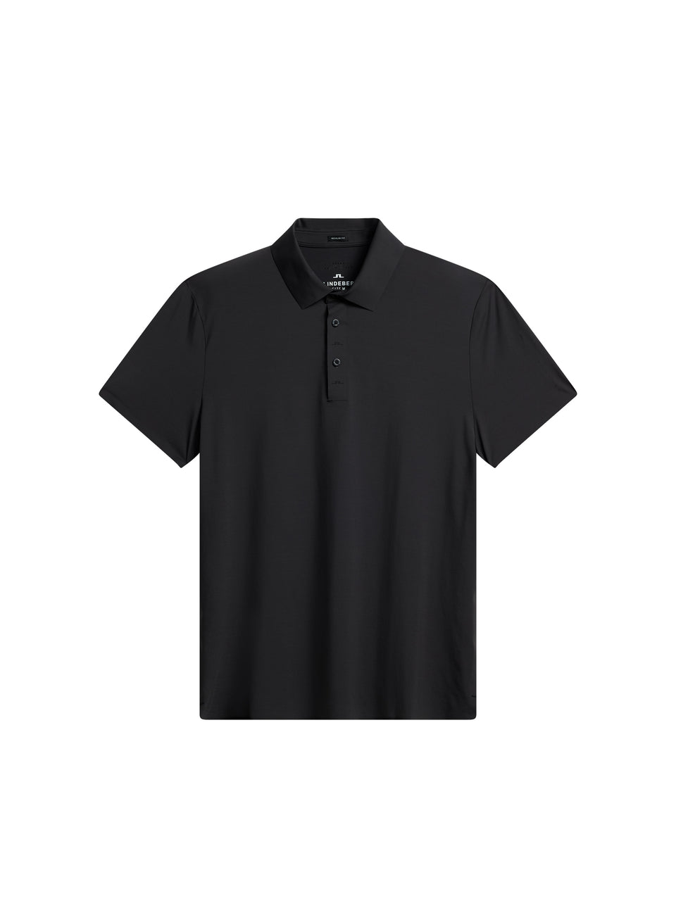 Melvin Regular Fit Polo / Black