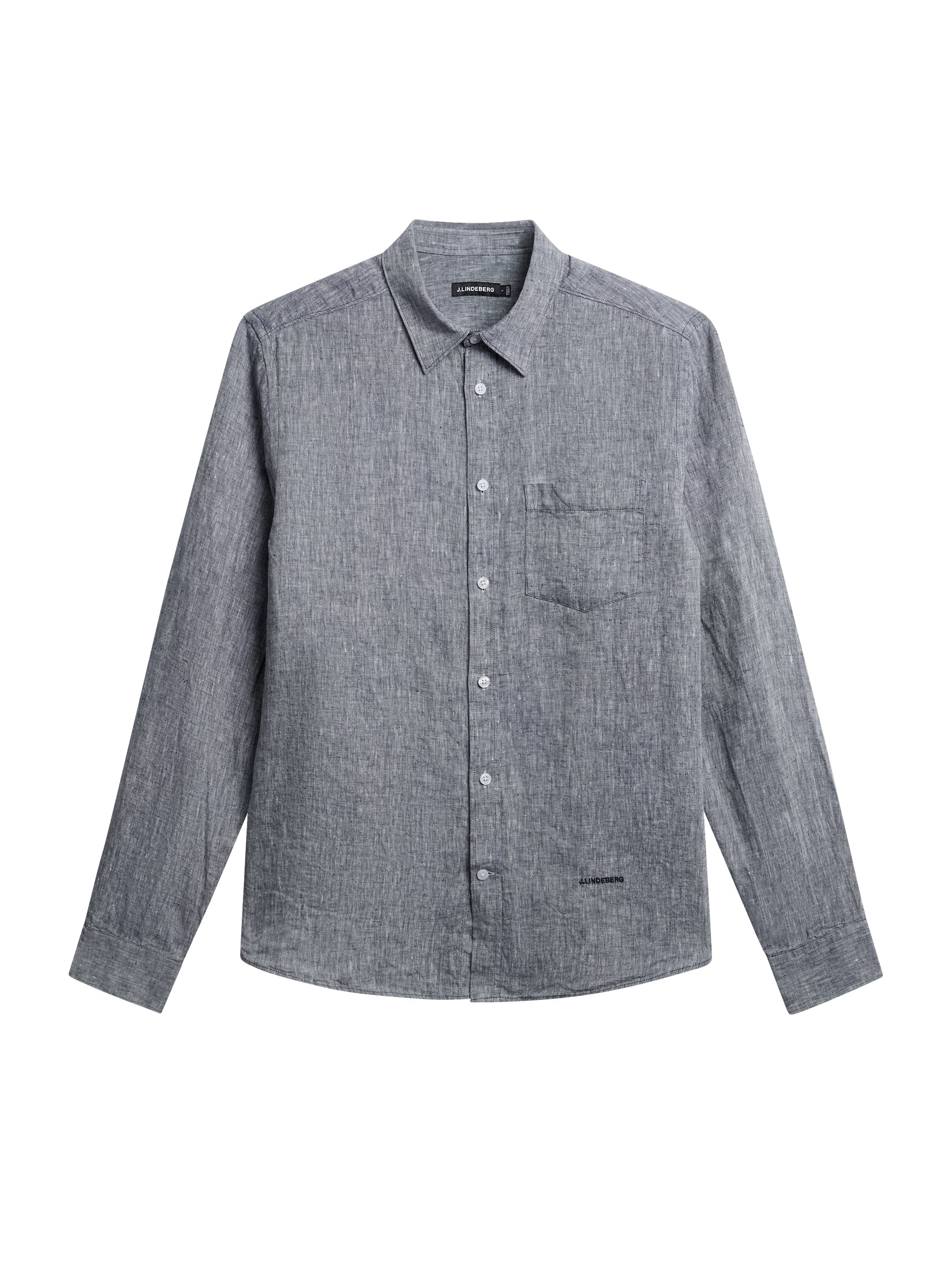 Slim LS Linen Melange Shirt / JL Navy – J.Lindeberg