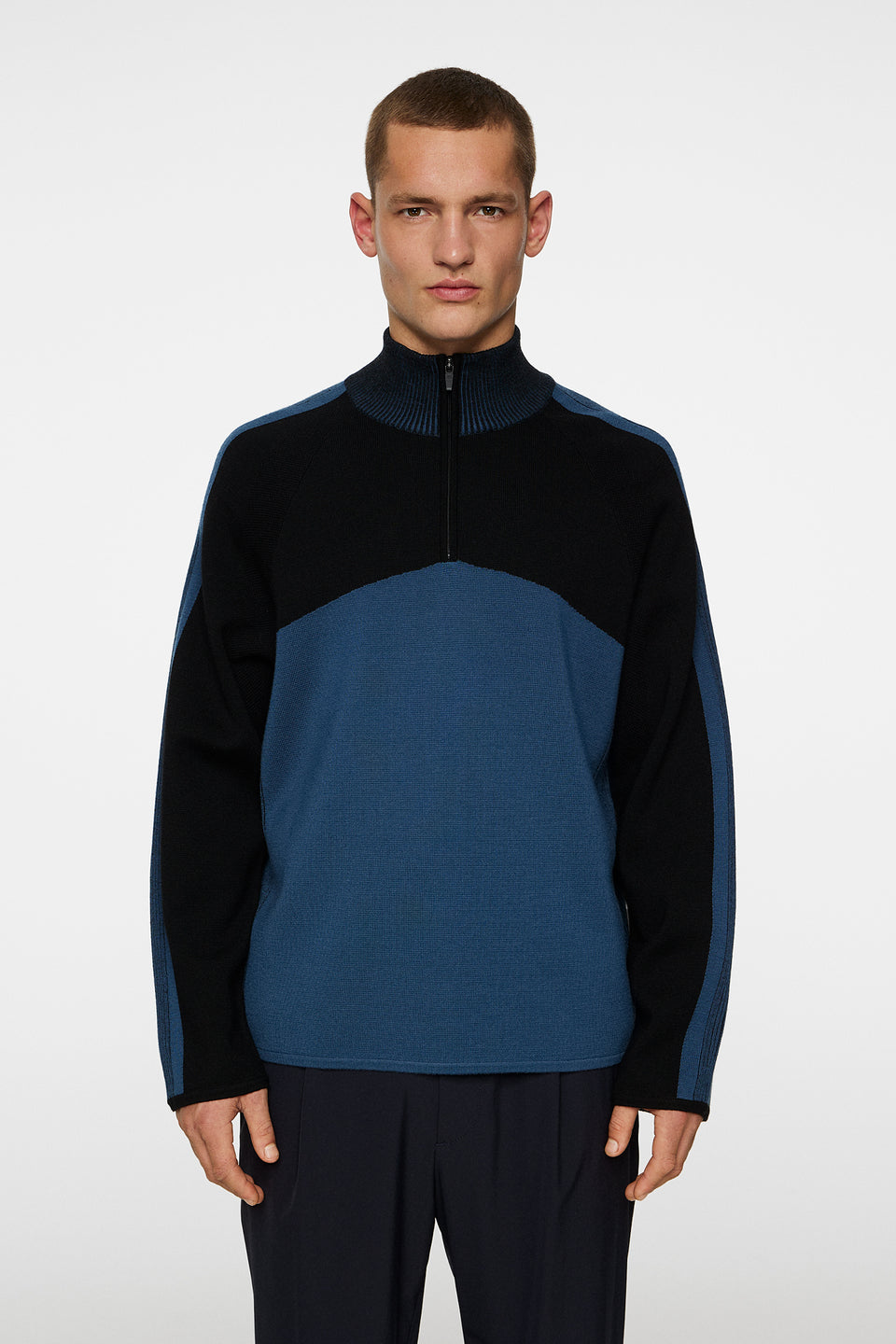 Tim Tech Knit Quarter Zip / Key Largo