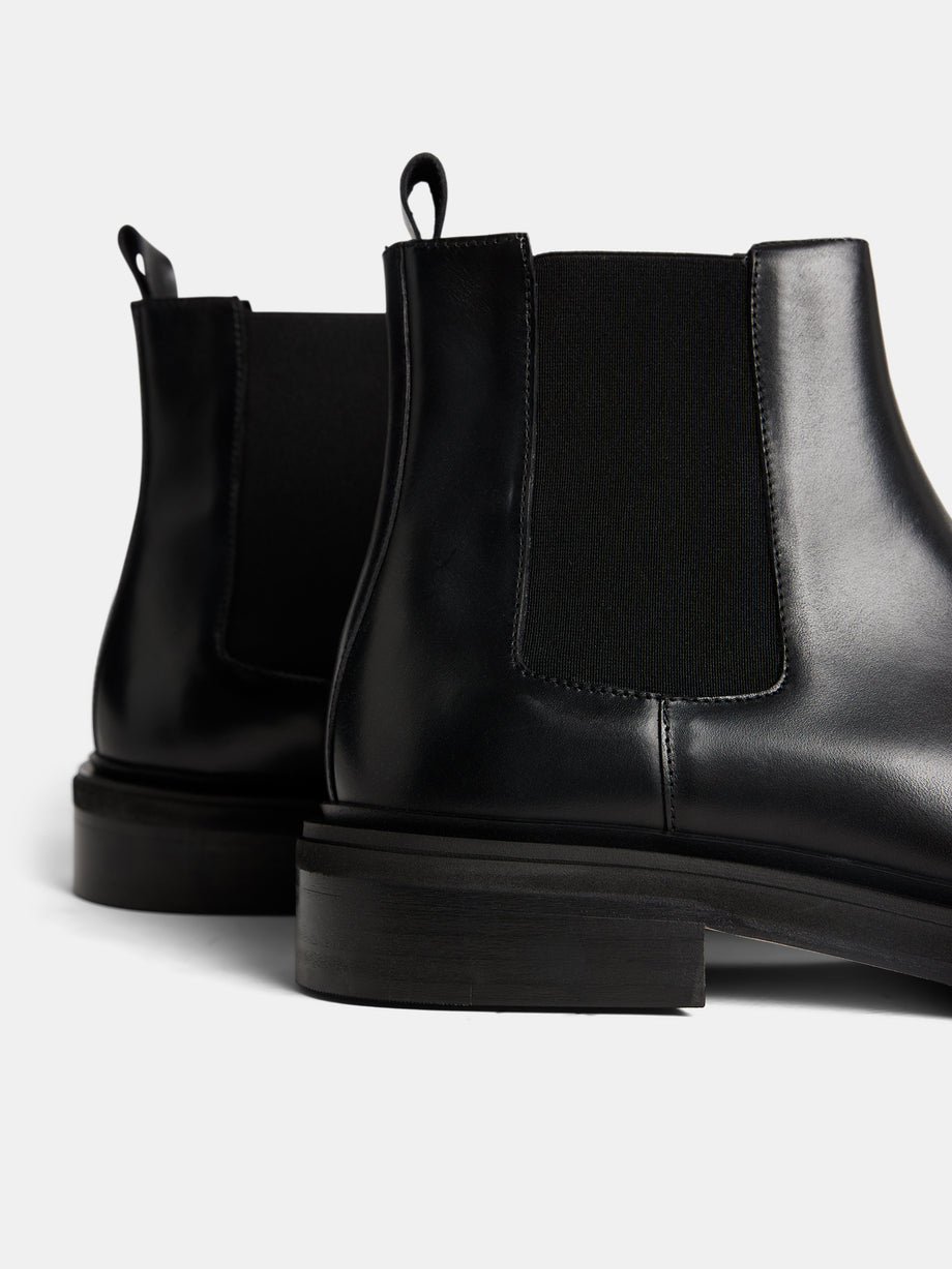 Tron Square Toe Boot / Black