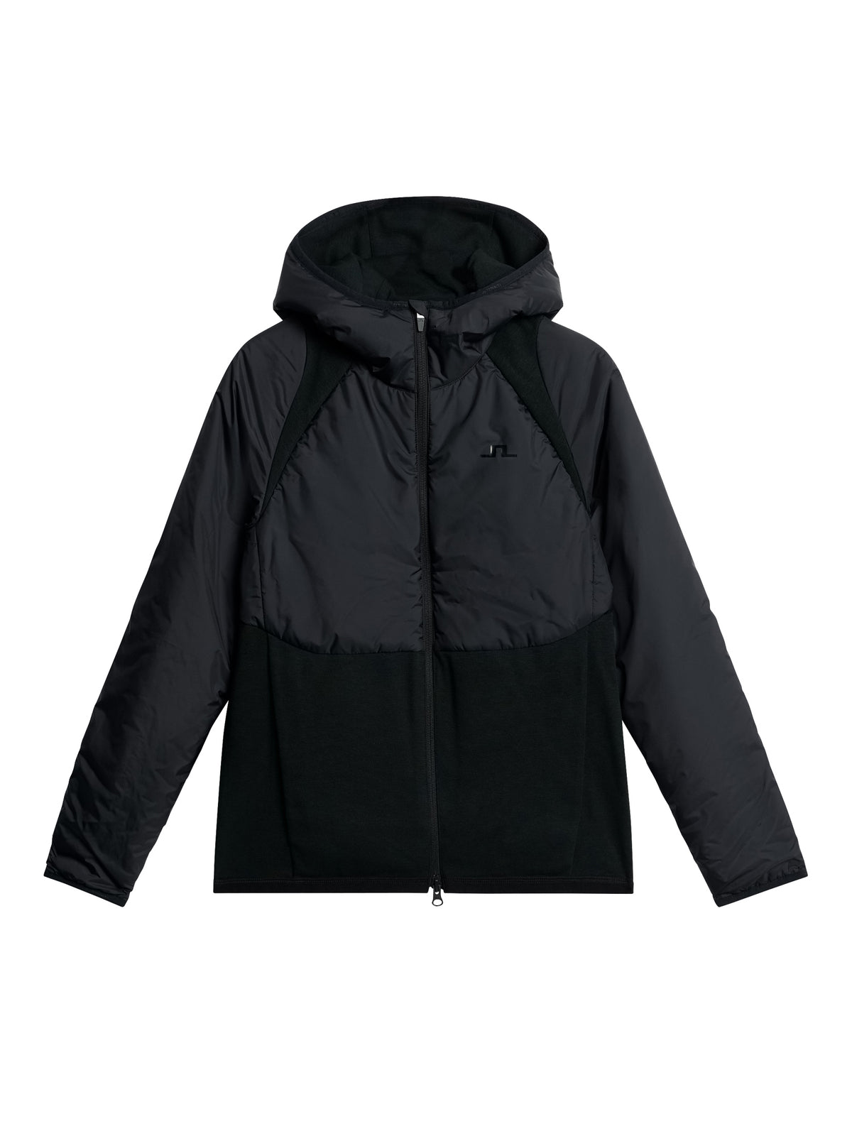 Shona Hybrid Hood Jacket / Black