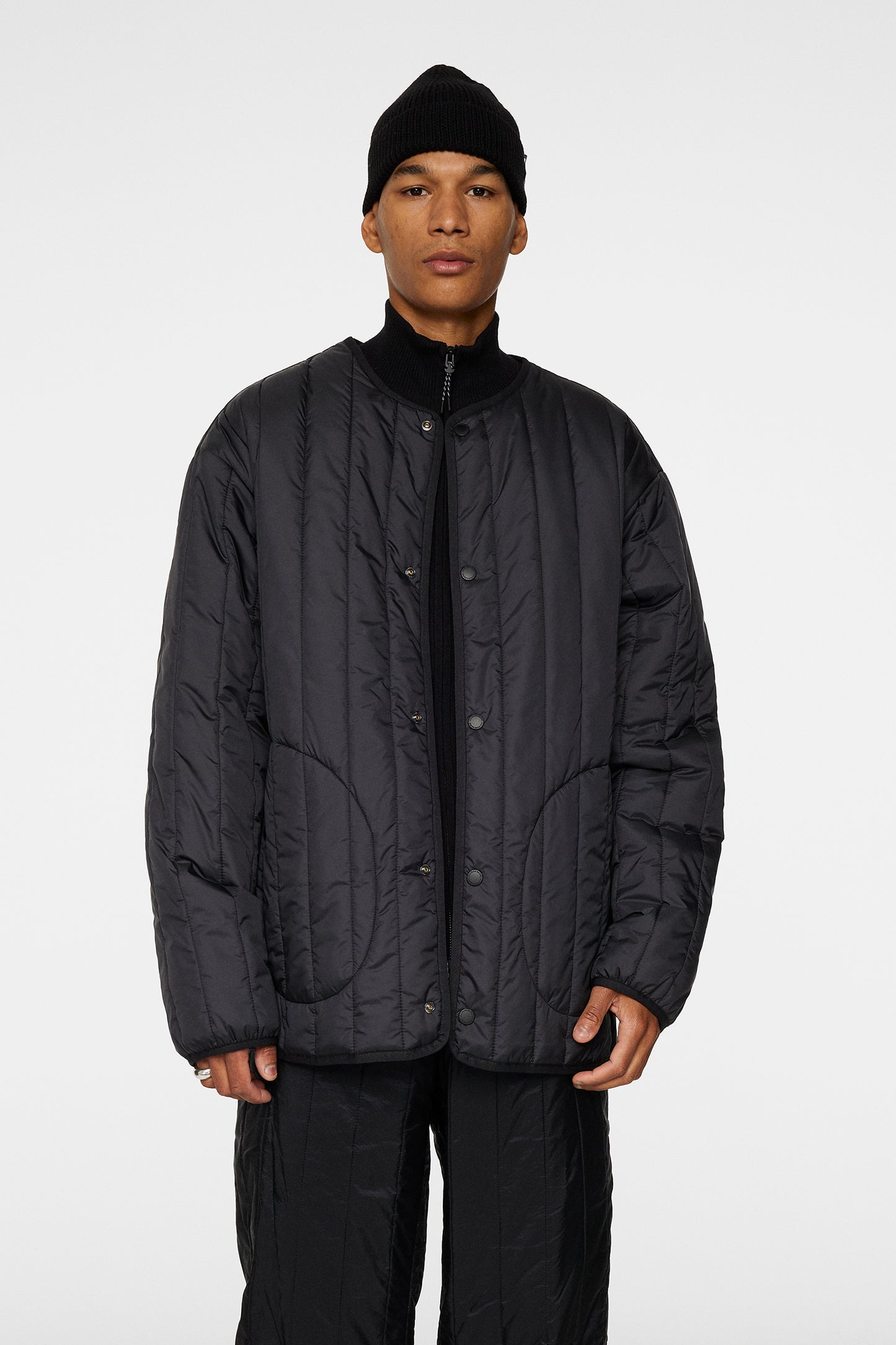 Khaza Quilted Jacket / Black