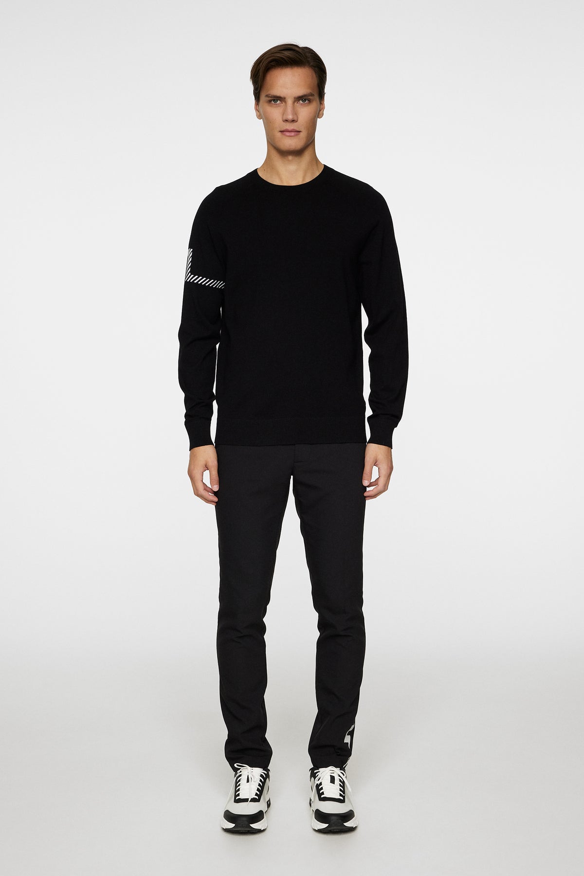 Heath Knitted Sweater / Black