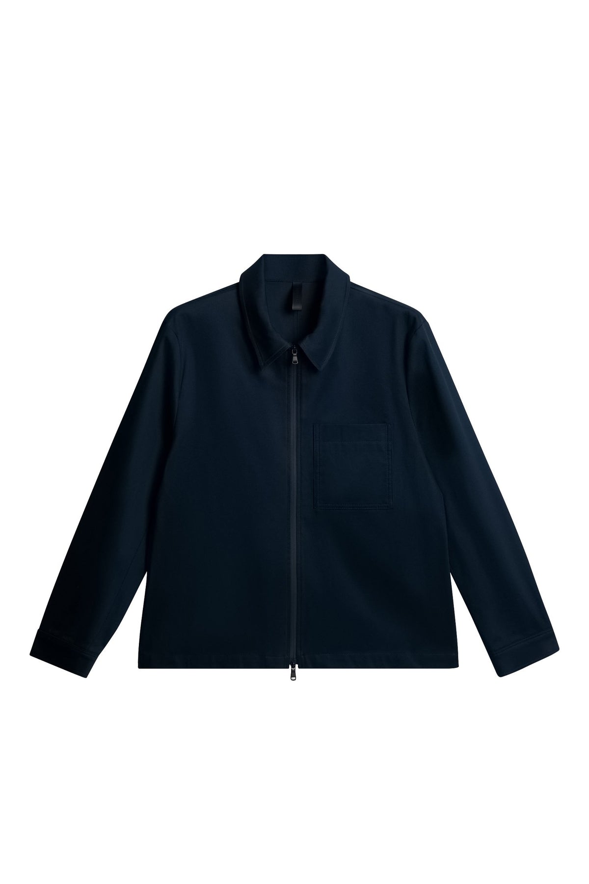 Julius Cotton Twill Overshirt / JL Navy