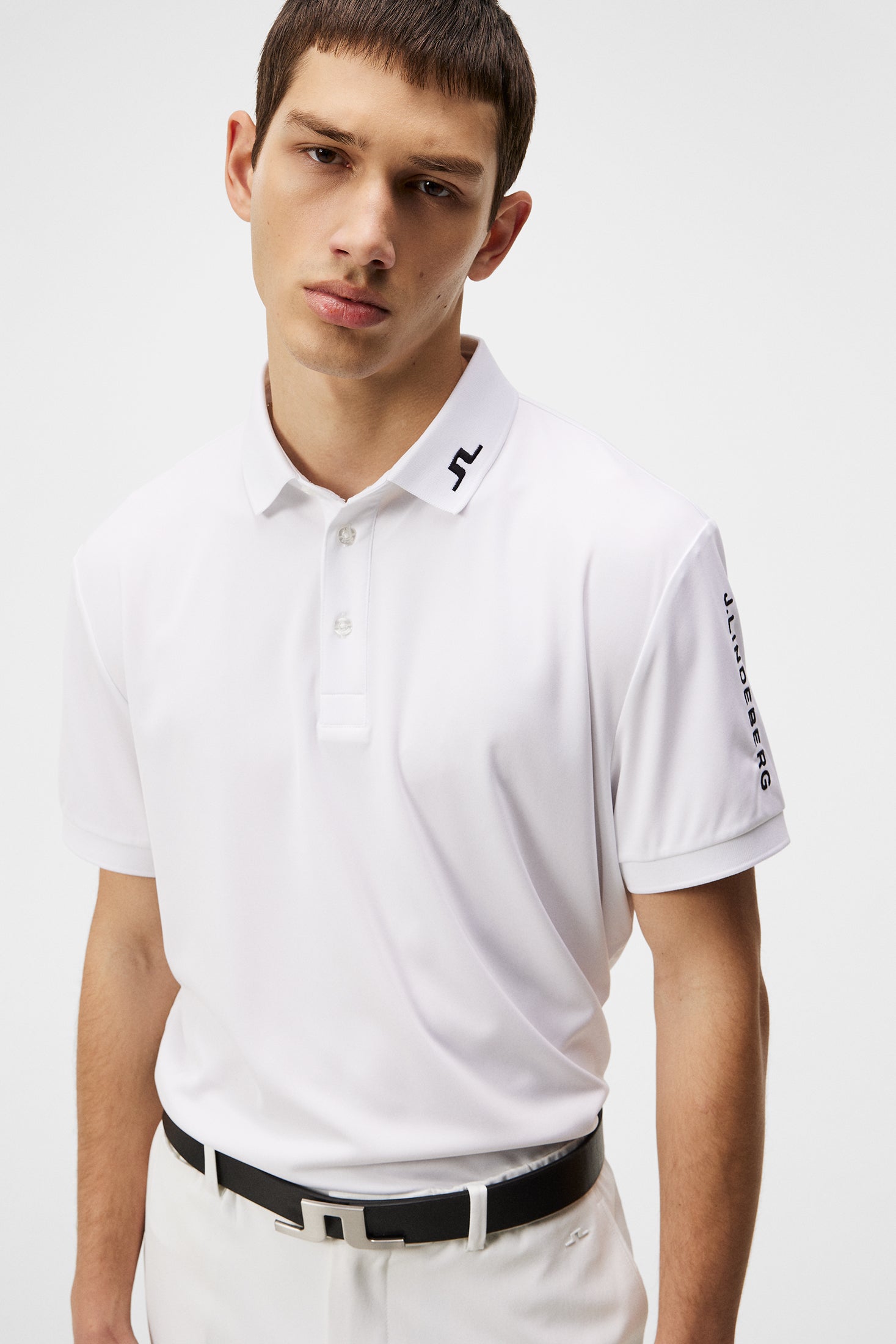 Tour Tech Reg Fit Golf Polo / White