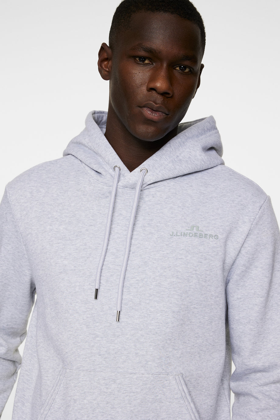 Alpha Hood / Light Grey Melange