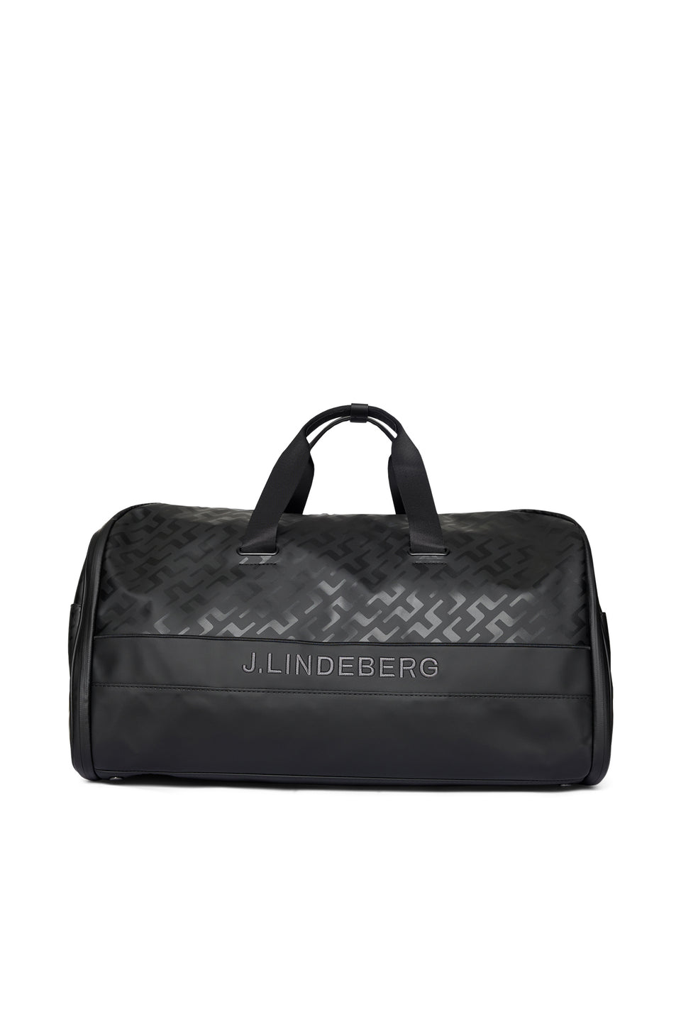 Garment Print Duffel Bag / Tour Geo Jacquard Black M