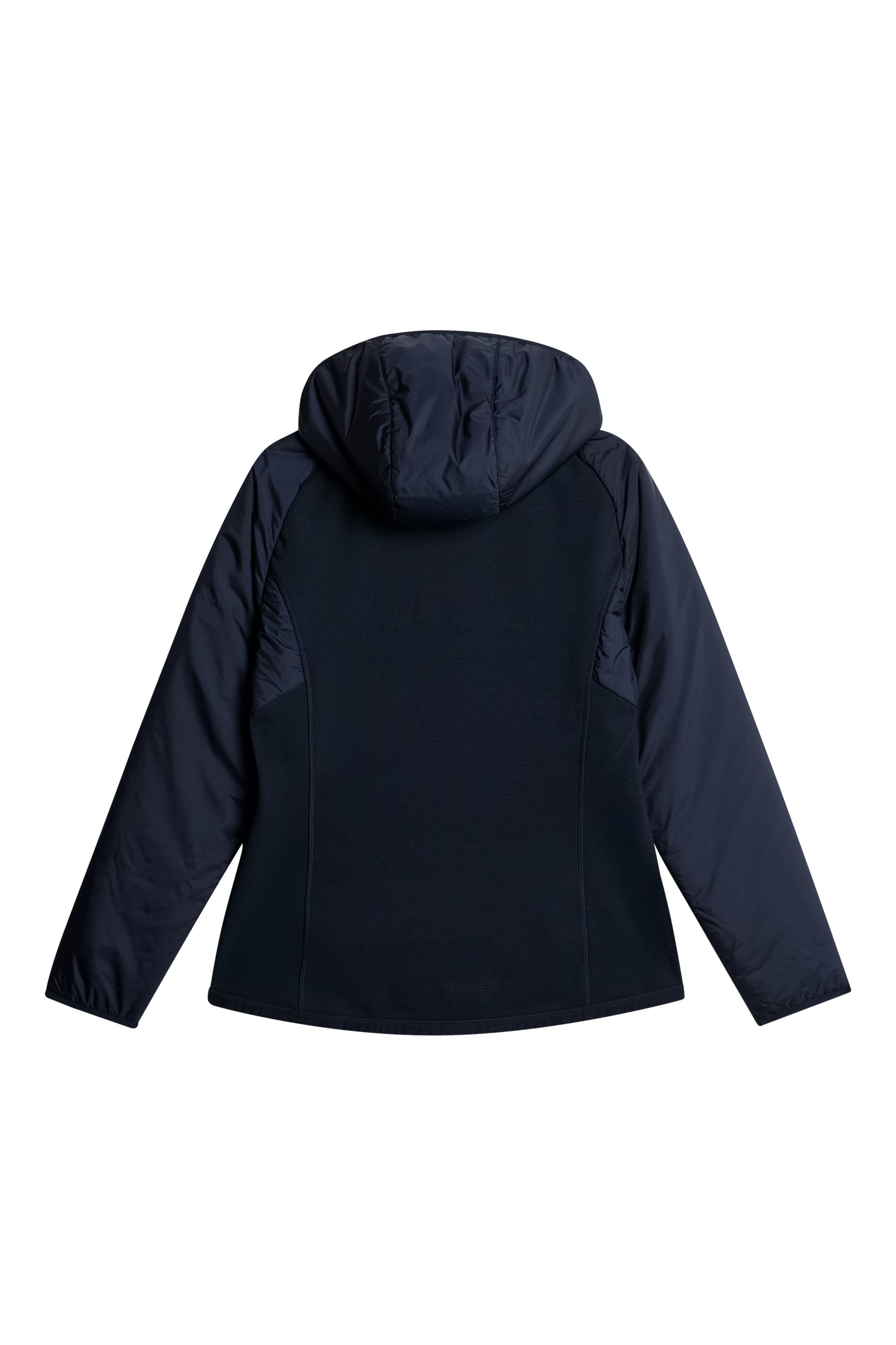 Shona Hybrid Hood Jacket / JL Navy