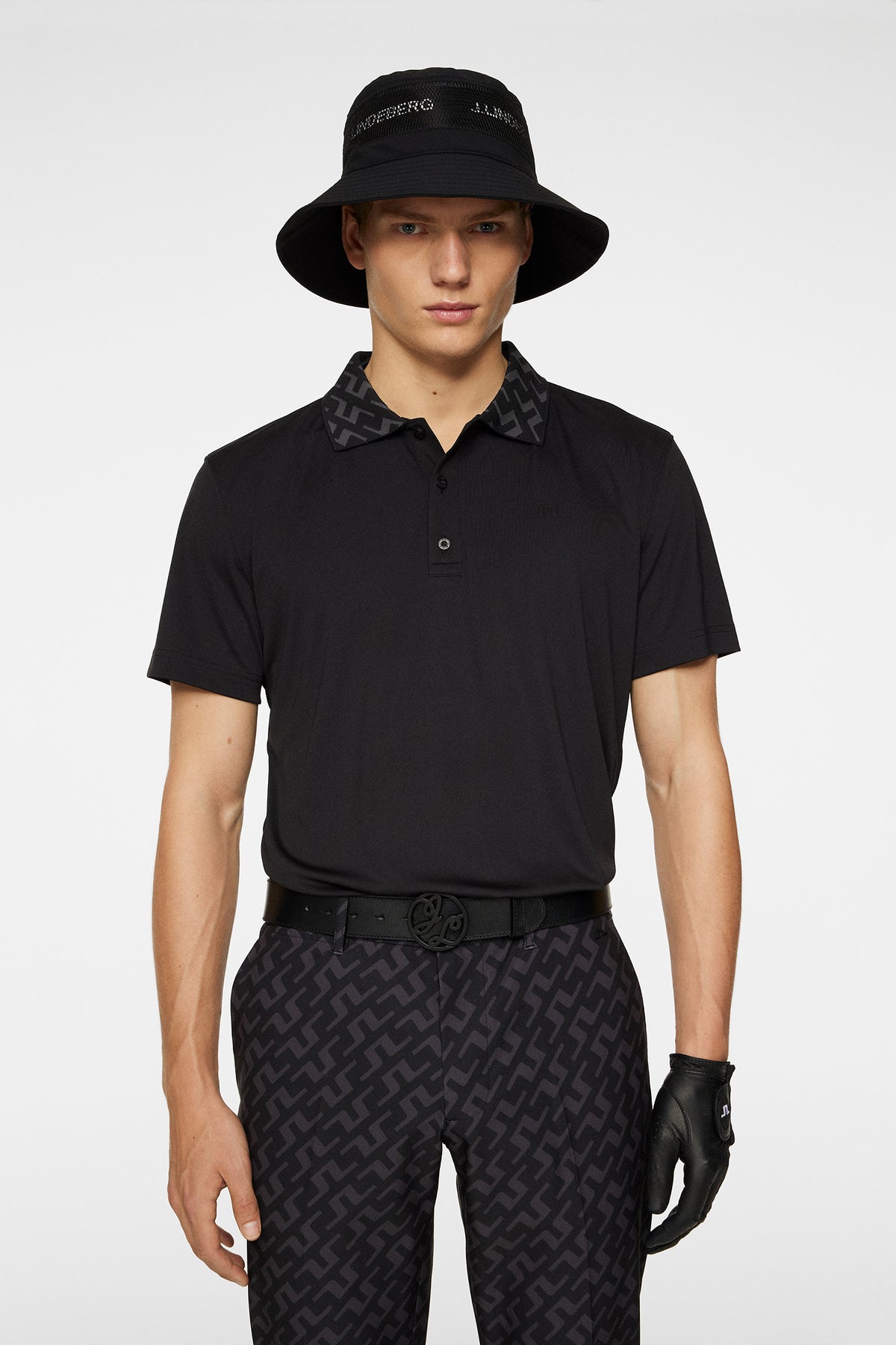 Glen Regular Fit Polo / Black