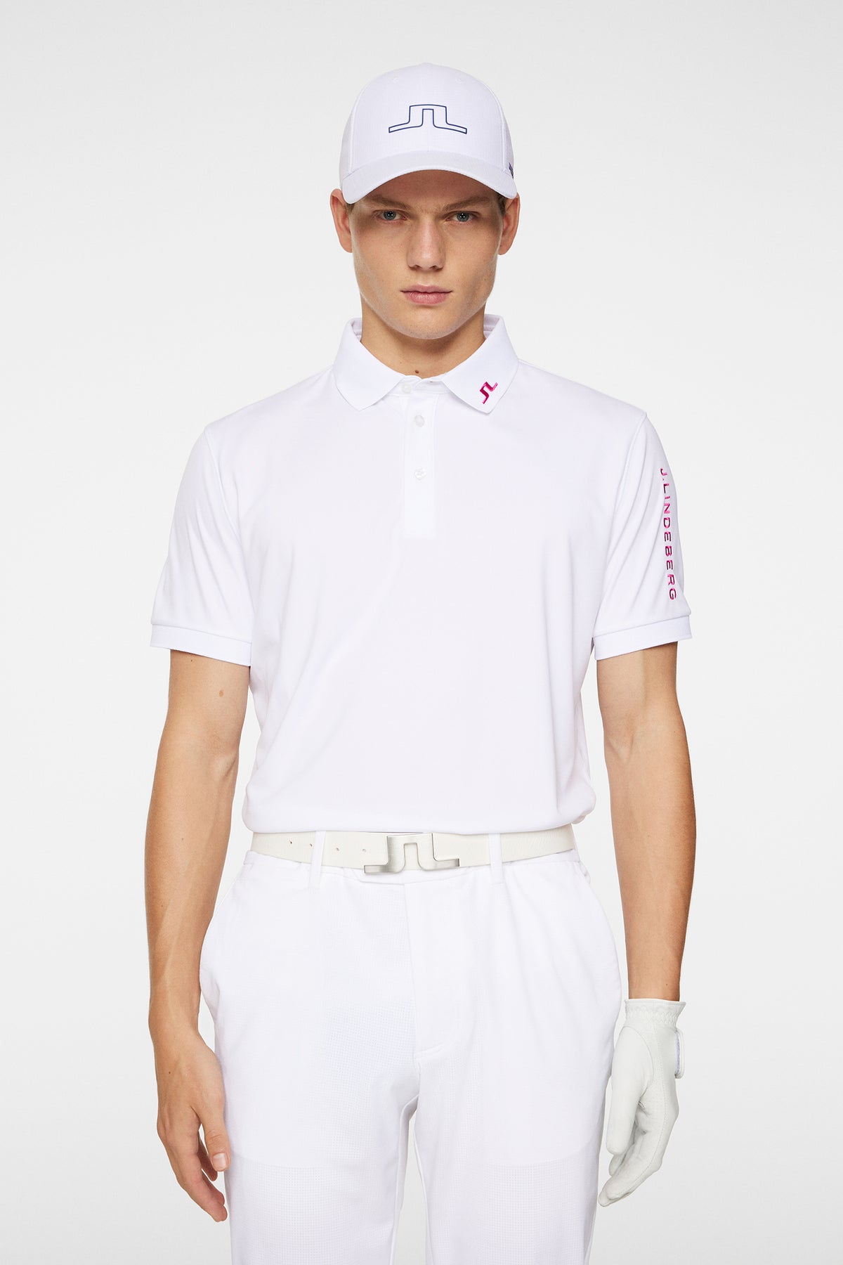 Tour Tech Reg Fit Polo / White