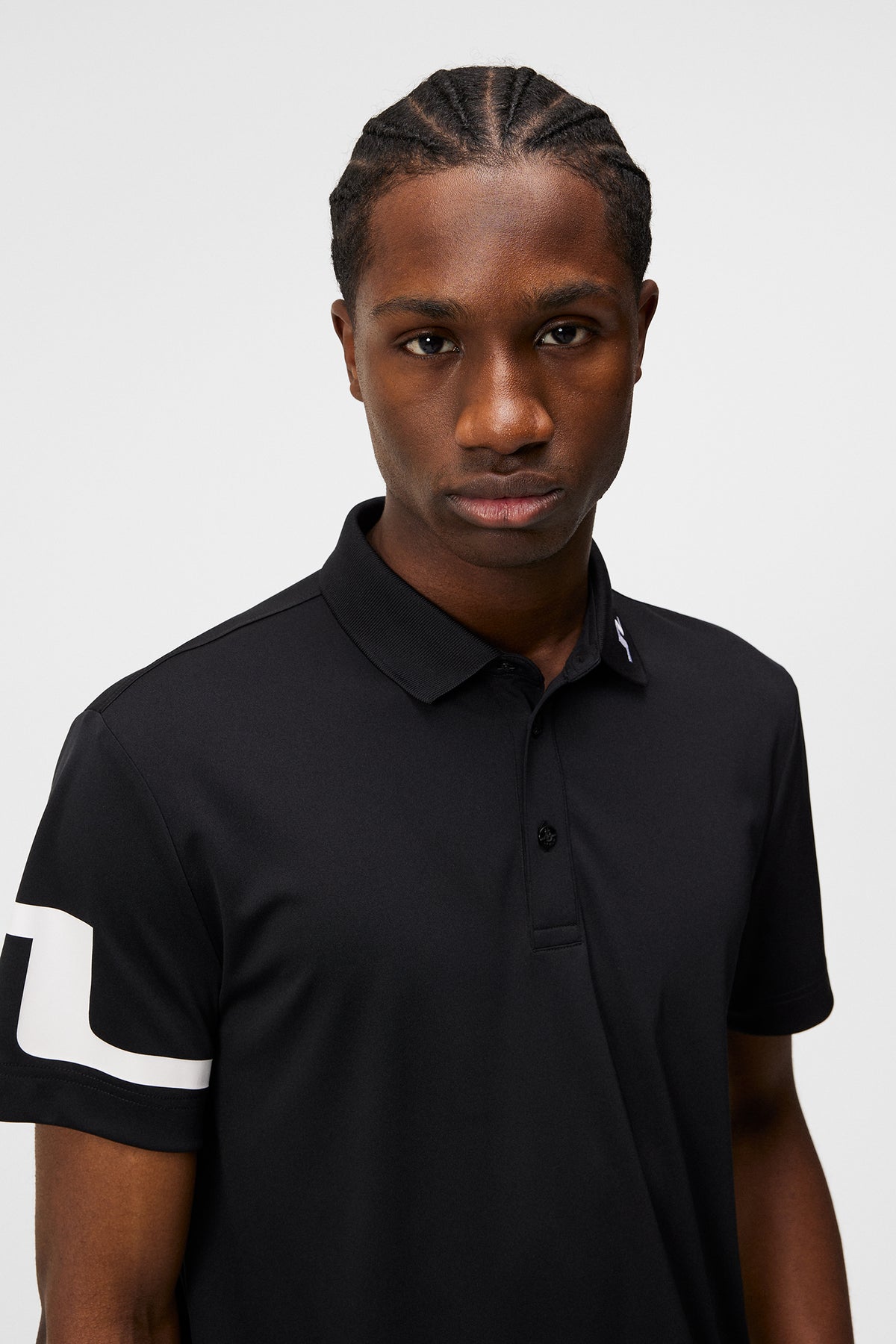 Heath Regular Fit Golf Polo / Black