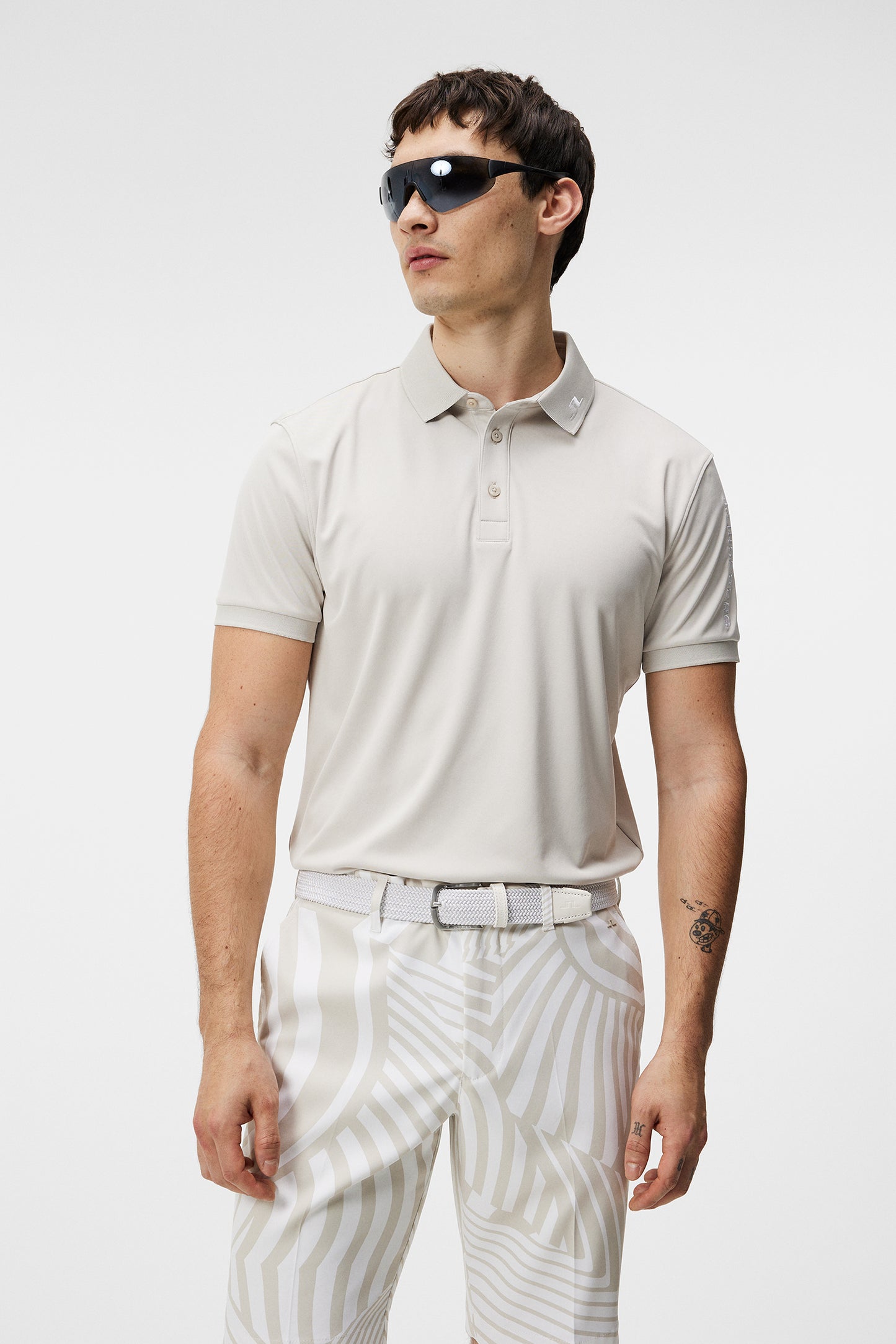 Tour Tech Reg Fit Polo / Moonbeam