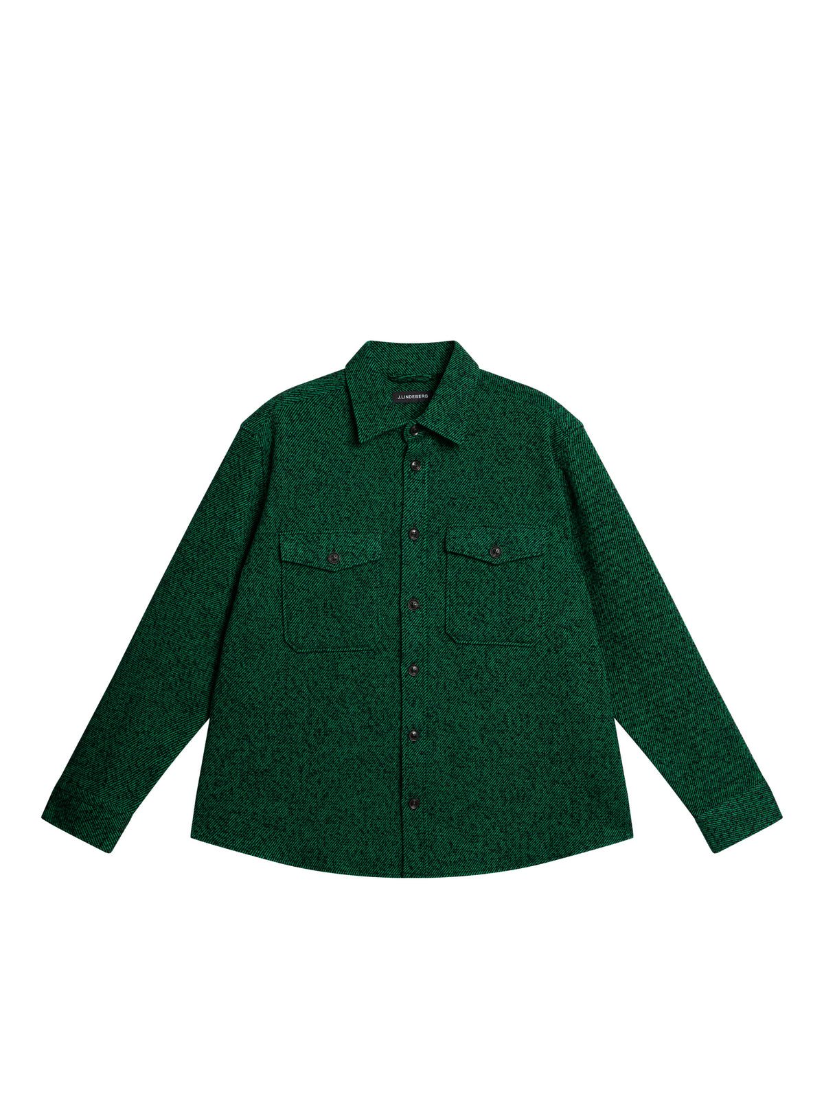 Carter Wool Overshirt / Ultramarine Green