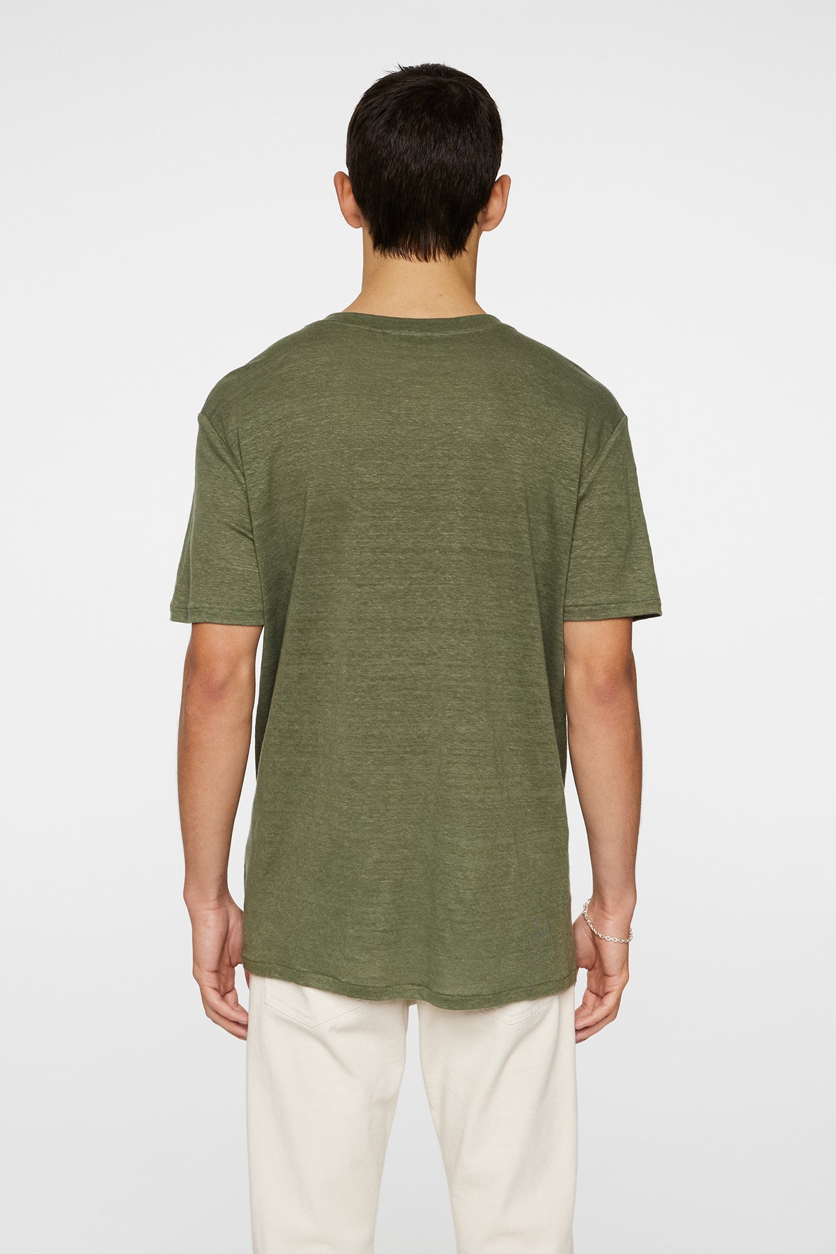 Coma Linen Tee / Olivine