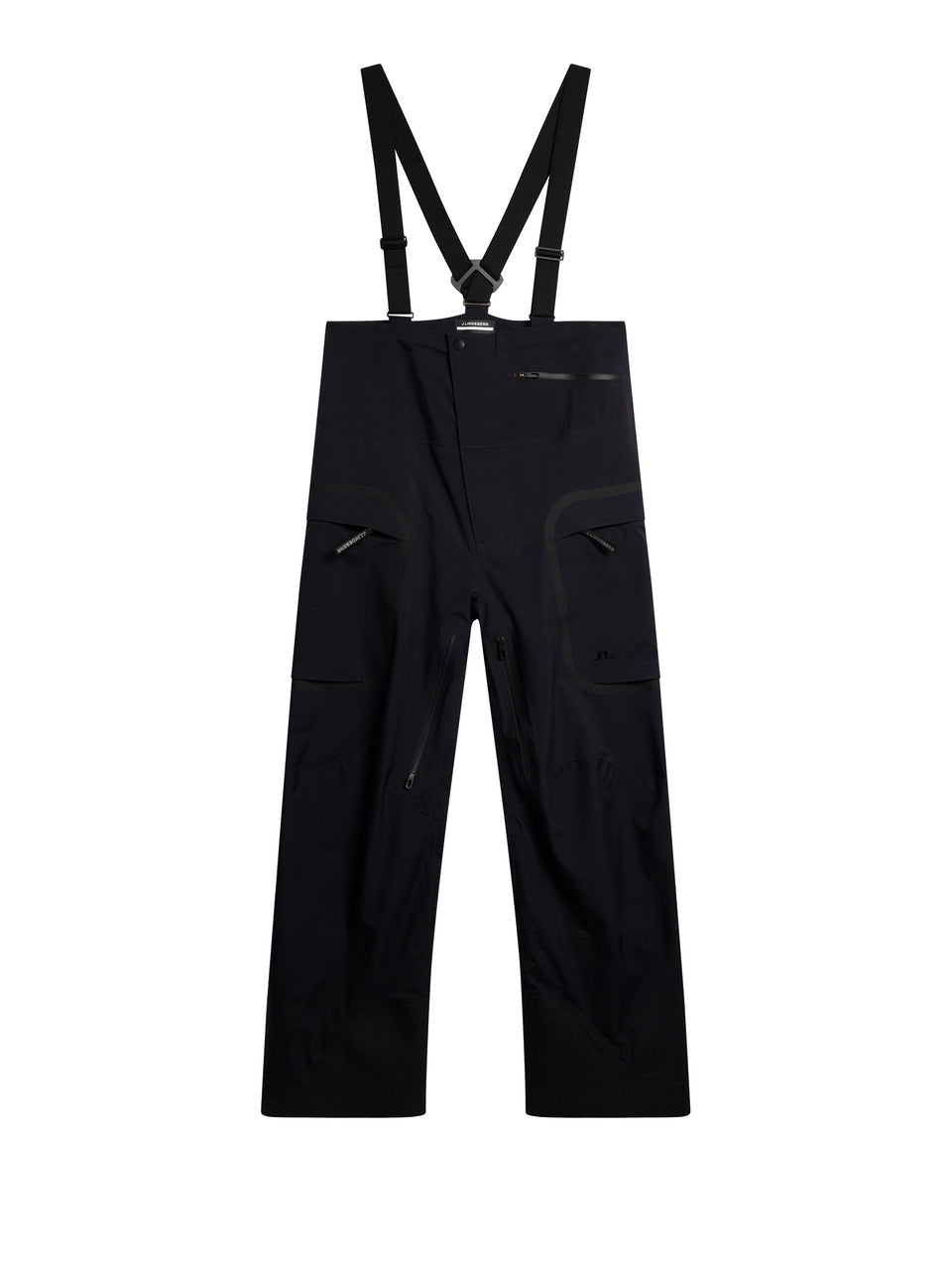 High Grounds Shell Bib Pants / Black