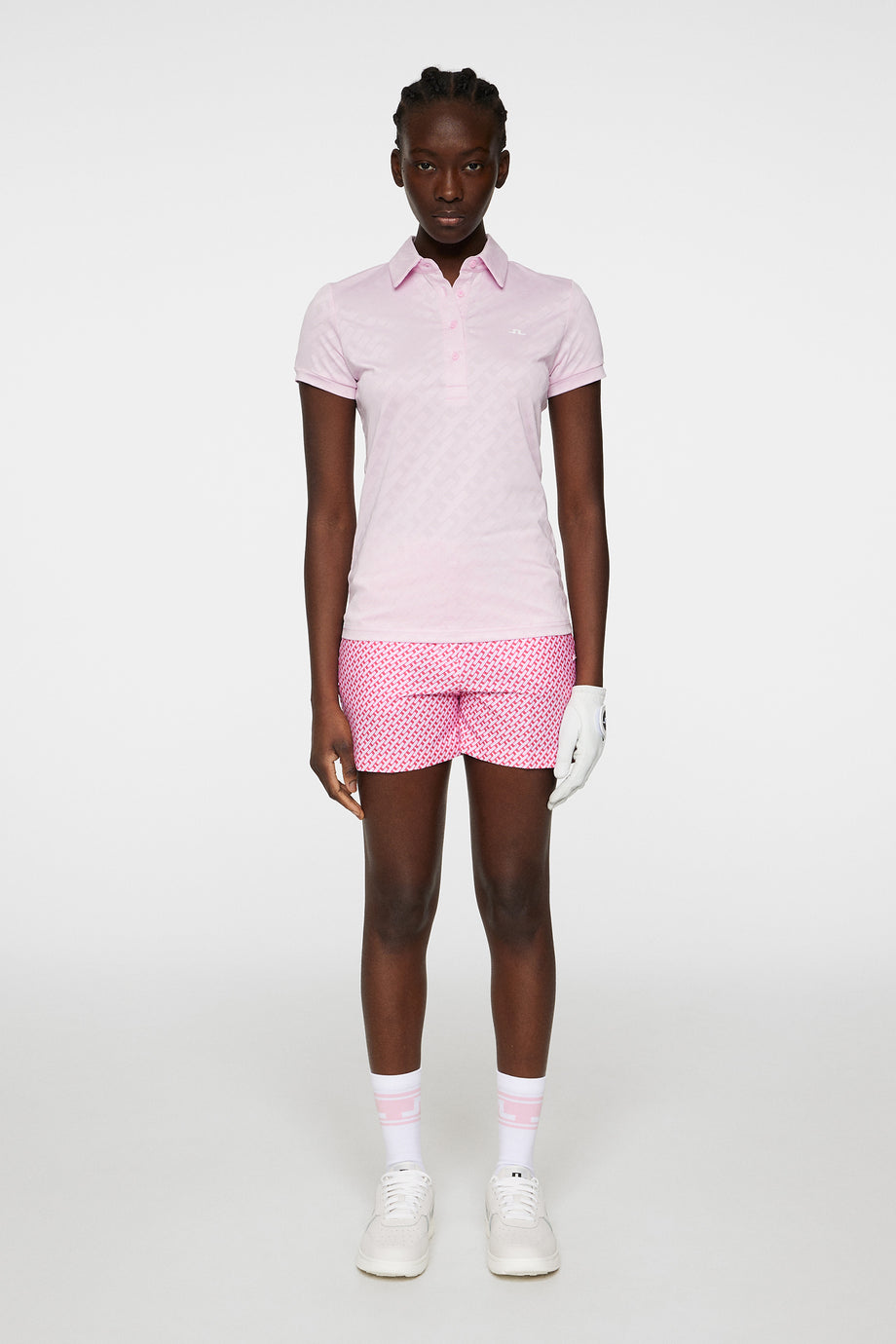 Alaya Jacquard Polo / Nosegay