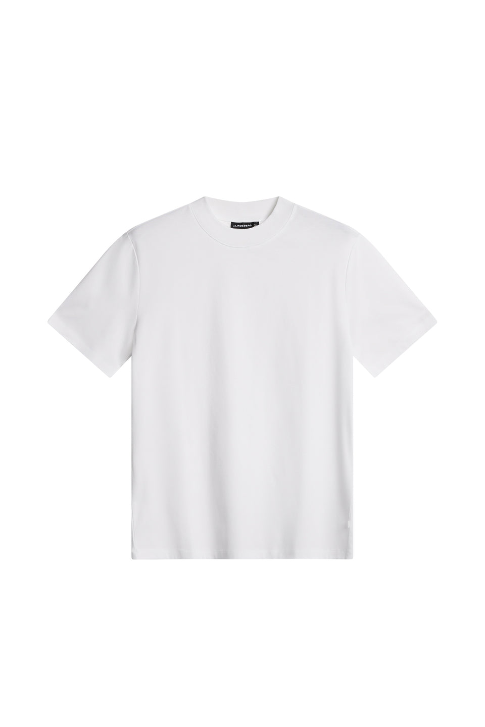 Ace Mock Neck T-Shirt / White