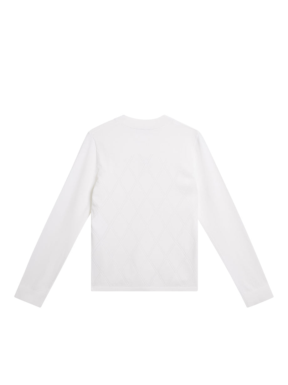 Meadow Knitted Sweater / White – J.Lindeberg