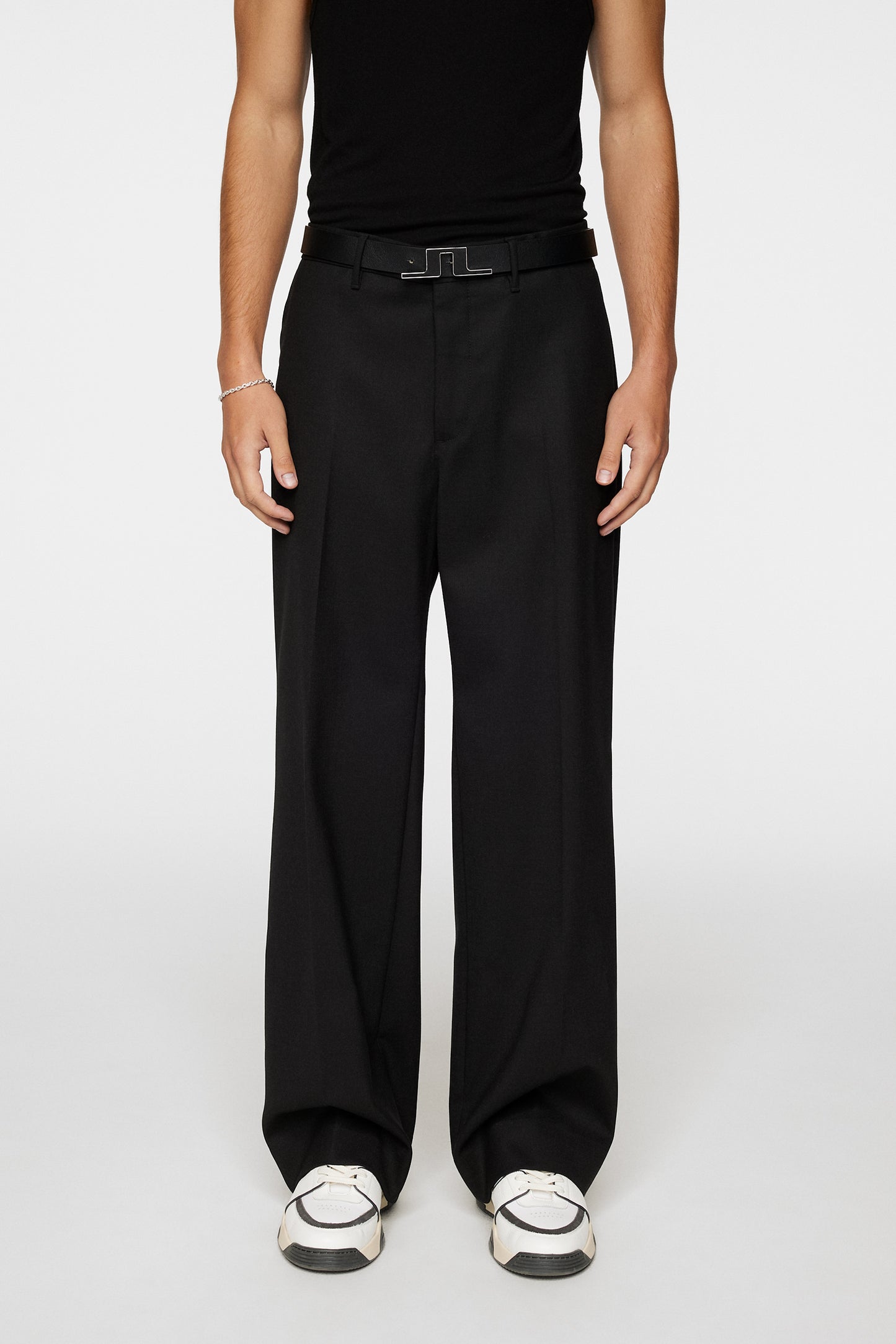 Sonny Wide Dinner Pants / Black