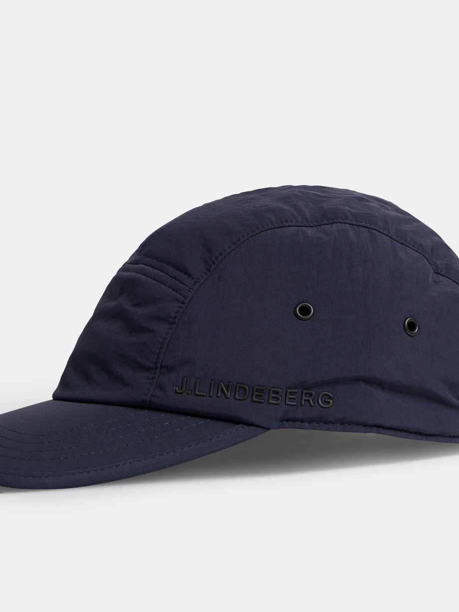 5 Panel Padded Nylon Cap / JL Navy