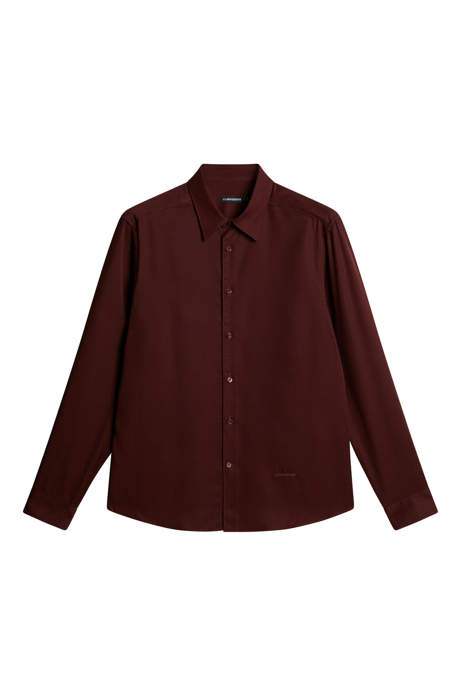 Slim LS Comfort Tencel Shirt / Bitter Chocolate