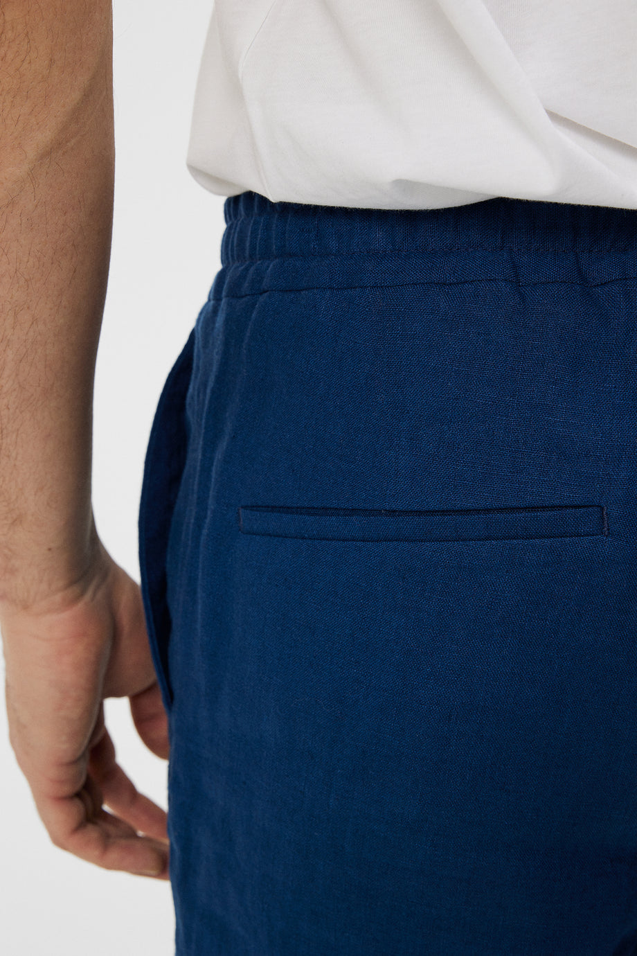 Baron Linen Shorts / Estate Blue