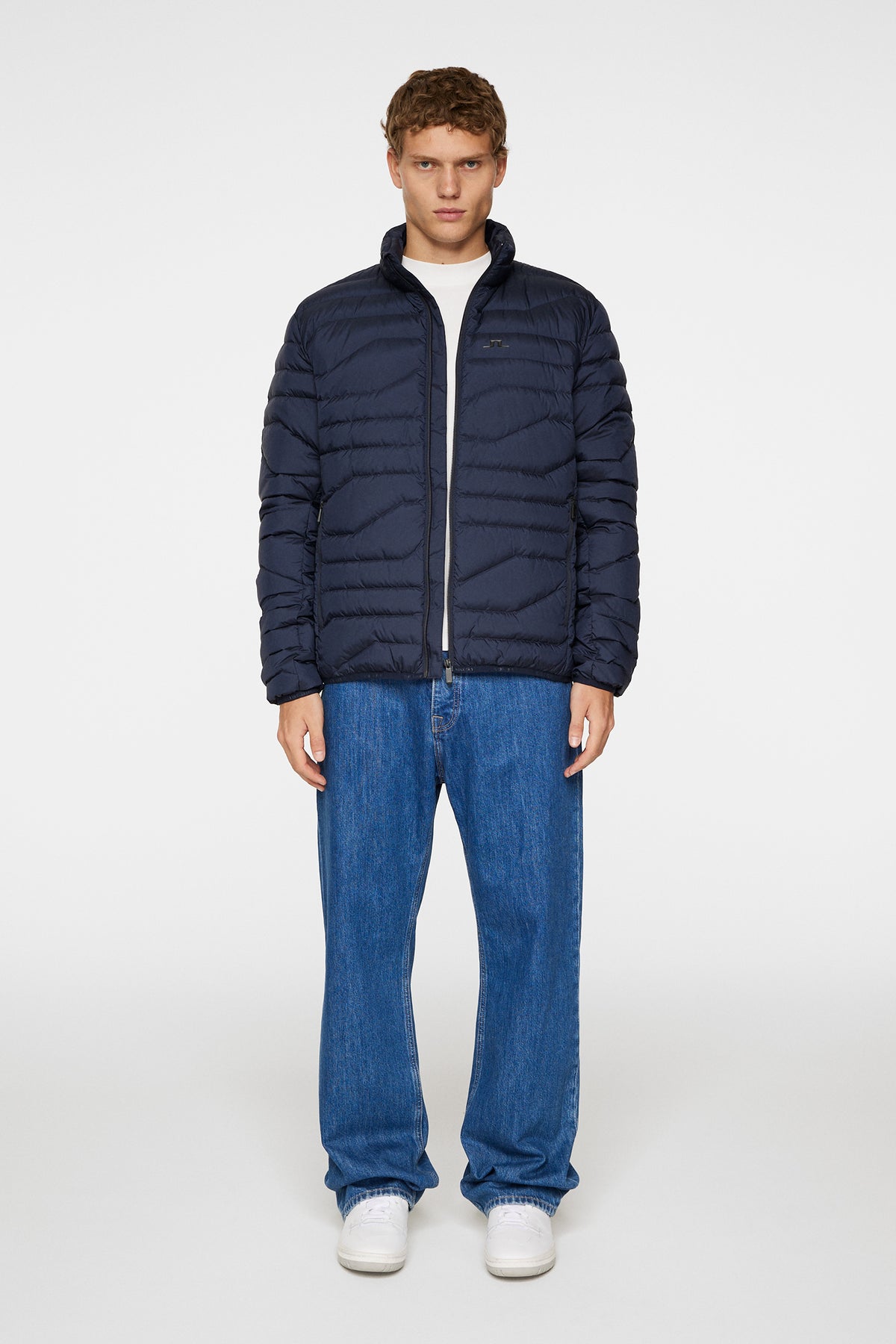 Cliff Light Down Jacket / JL Navy