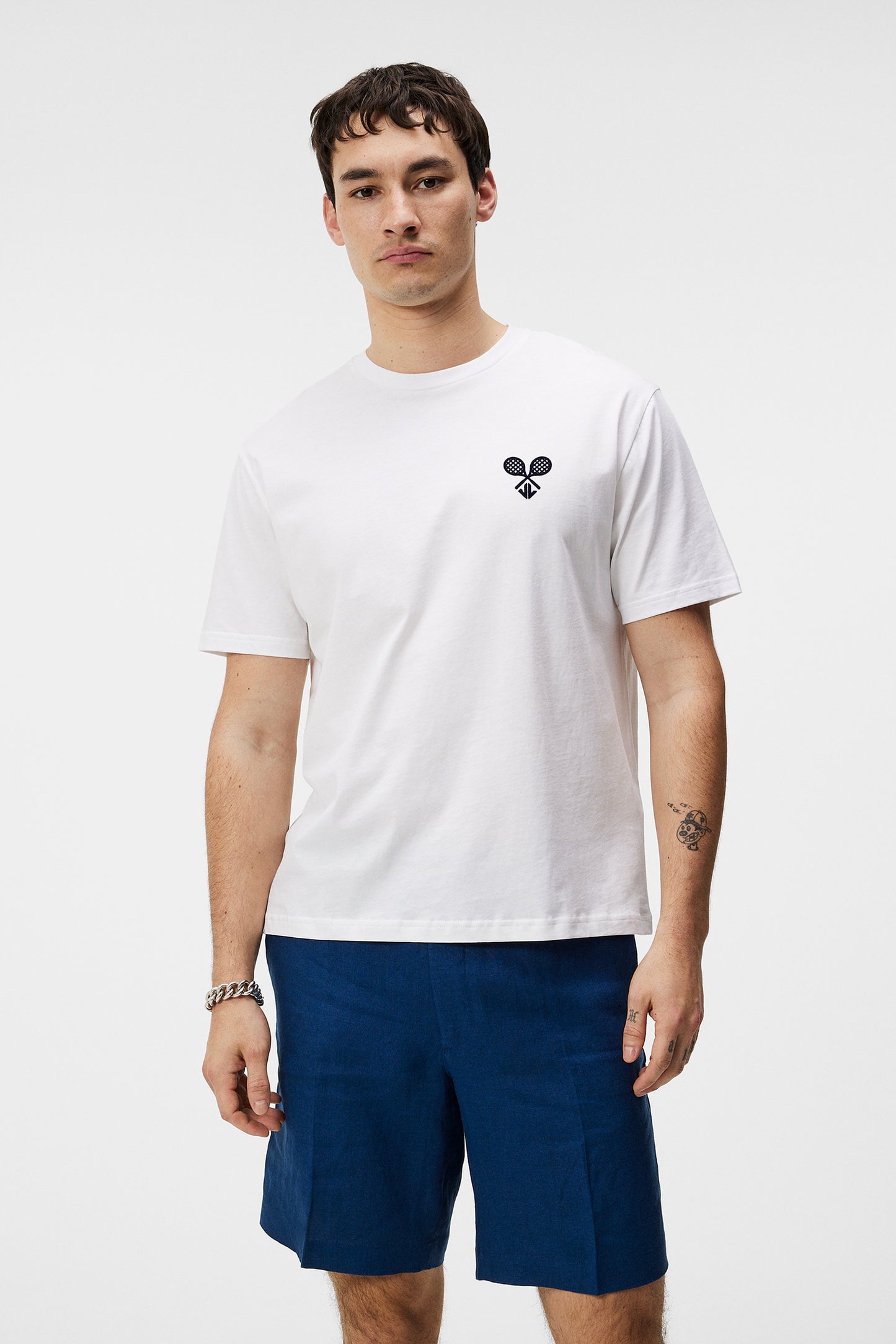 Hale Logo Patch T-Shirt / White