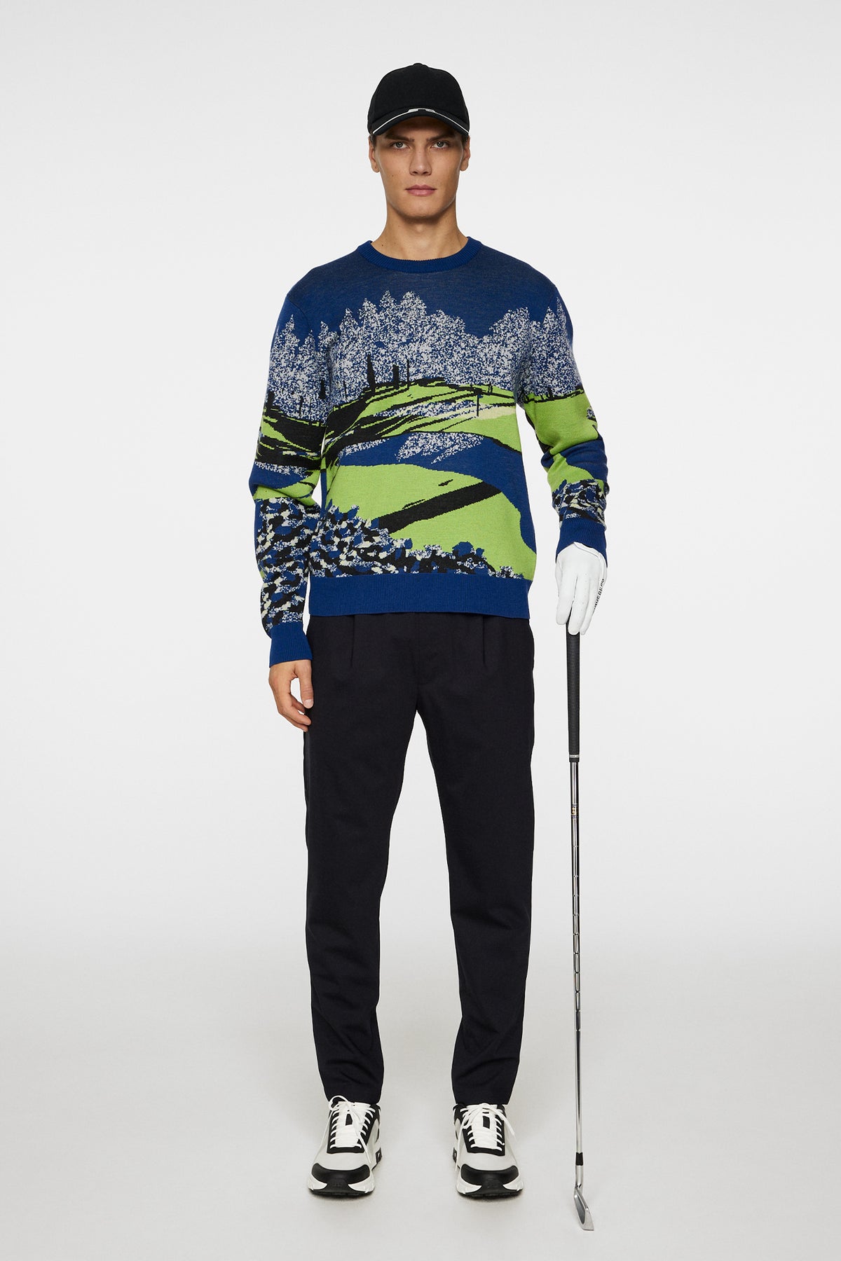 Alexander Jacquard Sweater / Watercolor Jacquard Estate