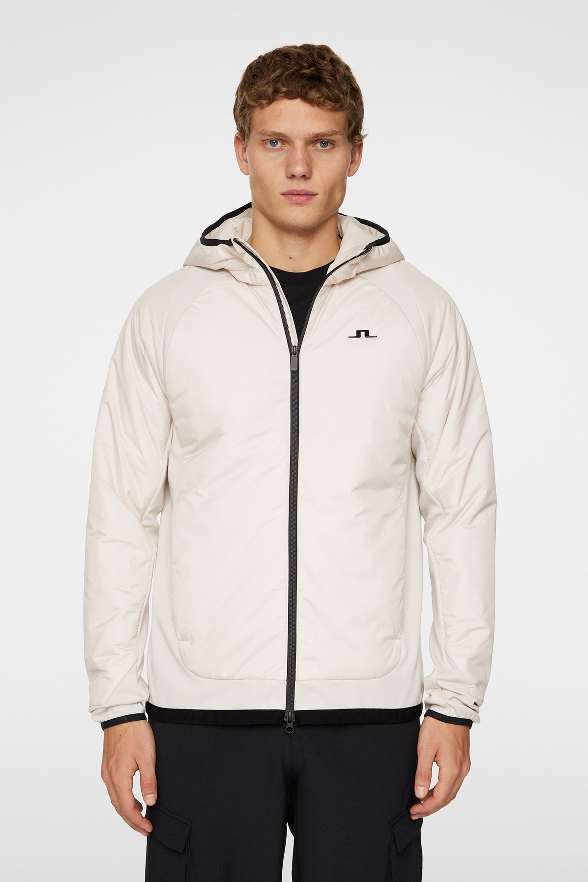 Shawn Hybrid Hooded Jacket / Moonbeam