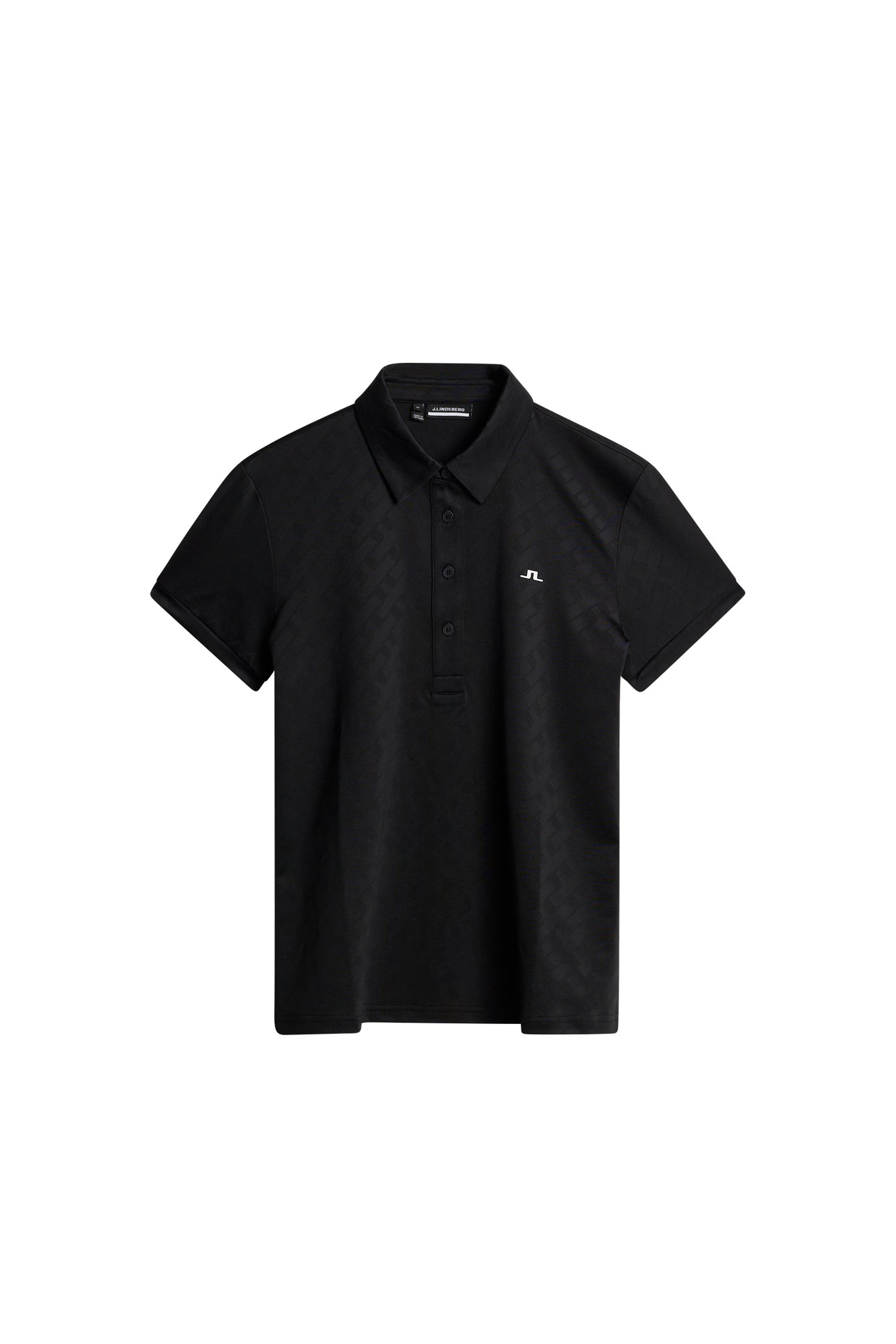 Alaya Jacquard Polo / Black