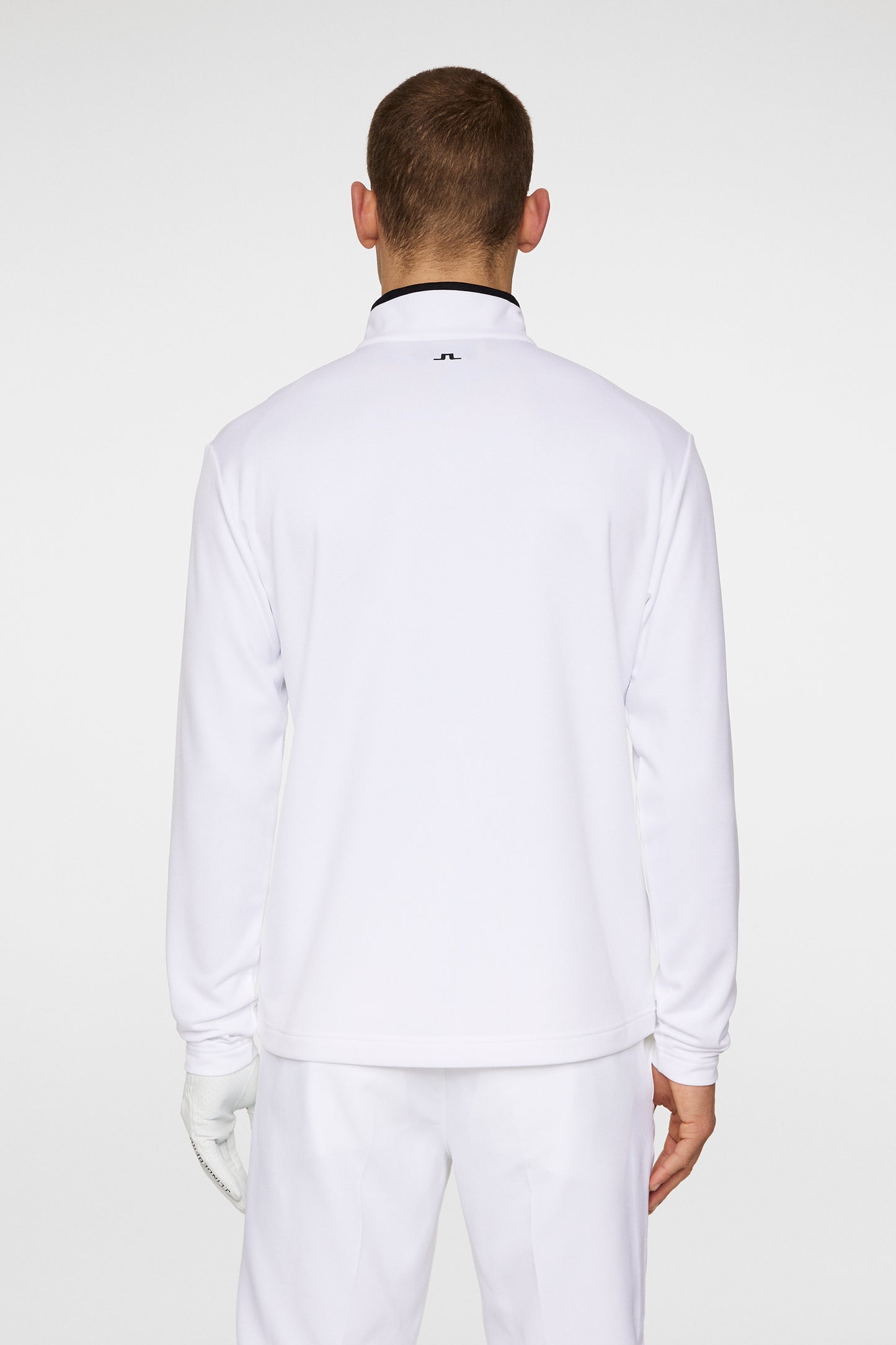 Clide Quarter Zip Mid Layer / White